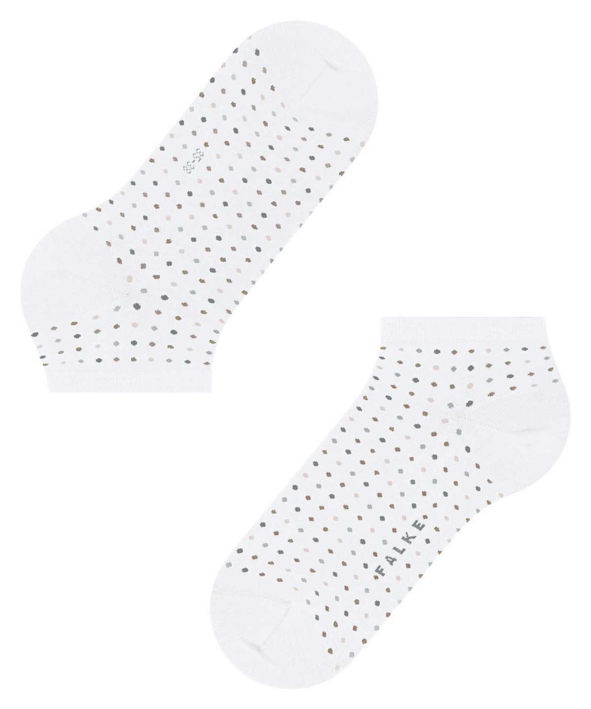 Falke Multispot Sneaker socks Sokken Dames Wit | WDT-361427