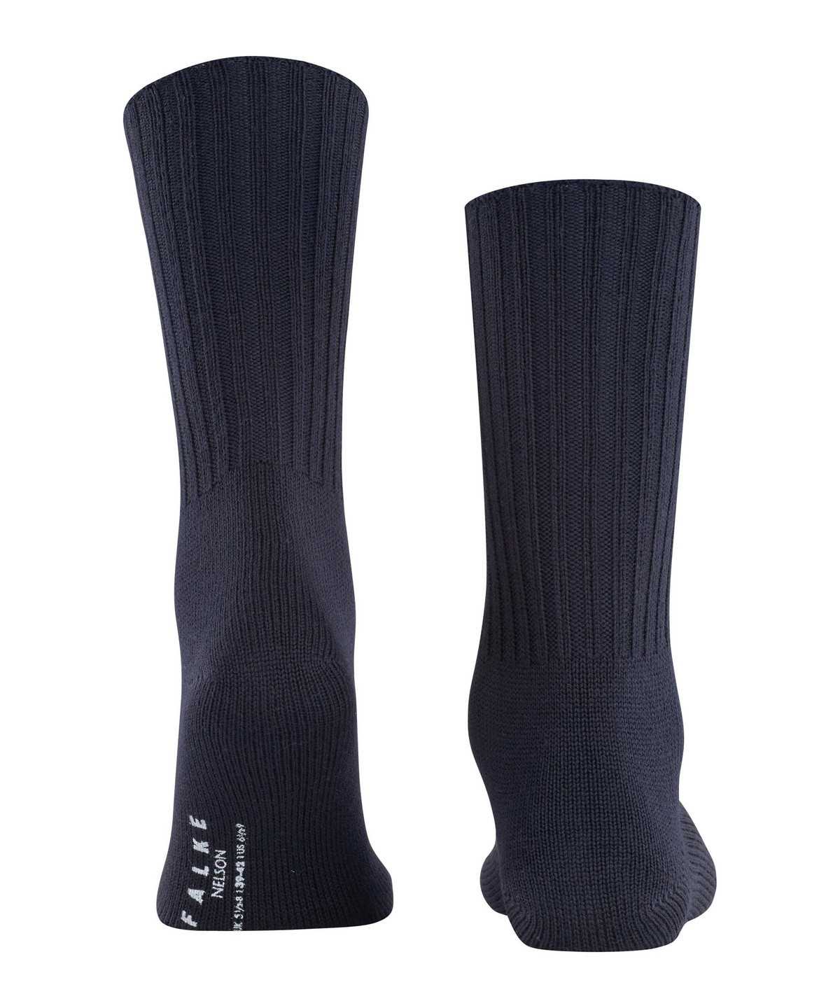 Falke Nelson Boot socks Sokken Heren Blauw | UIN-765182