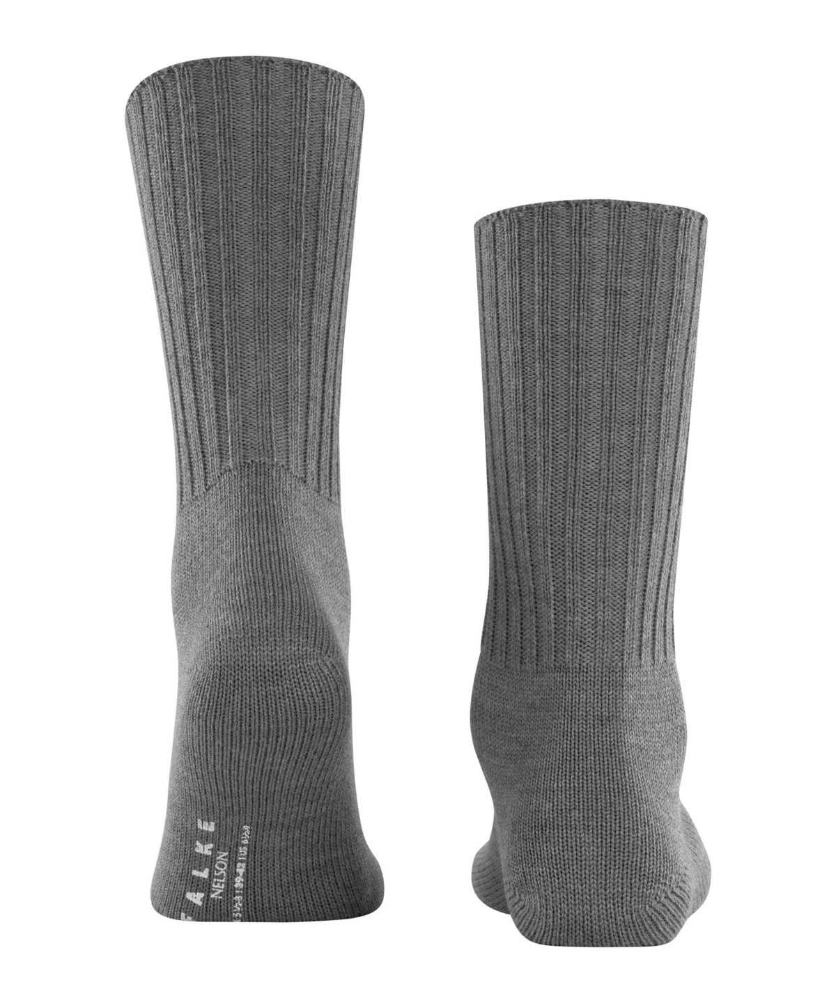 Falke Nelson Boot socks Sokken Heren Grijs | URS-845263