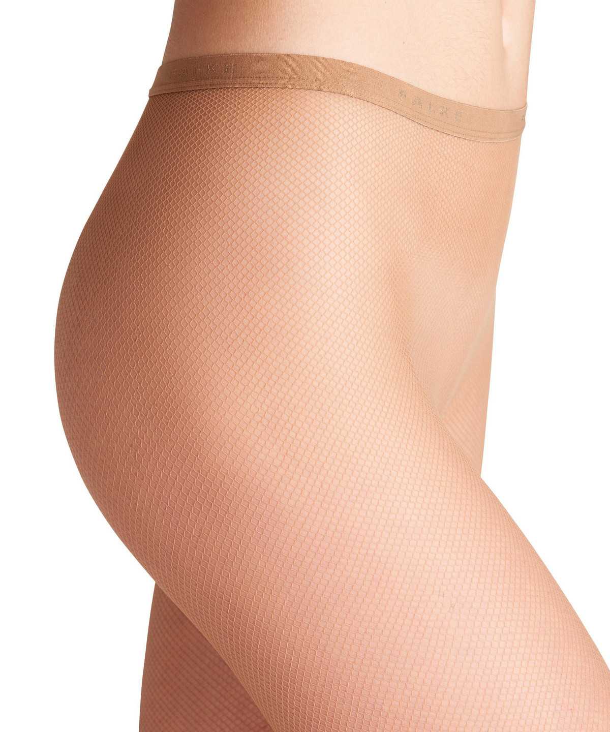 Falke Net Tights Tights Dames Beige | YHI-475196