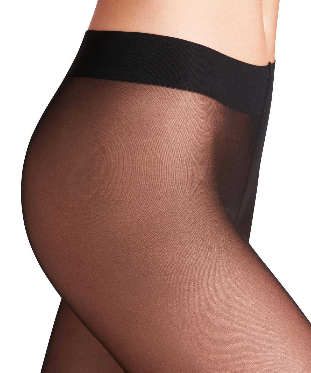 Falke Overknee 25 DEN Tights Tights Dames Zwart | ETW-265031