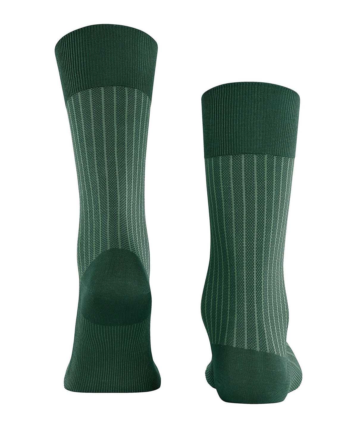 Falke Oxford Stripe Socks Sokken Heren Groen | XKL-042971