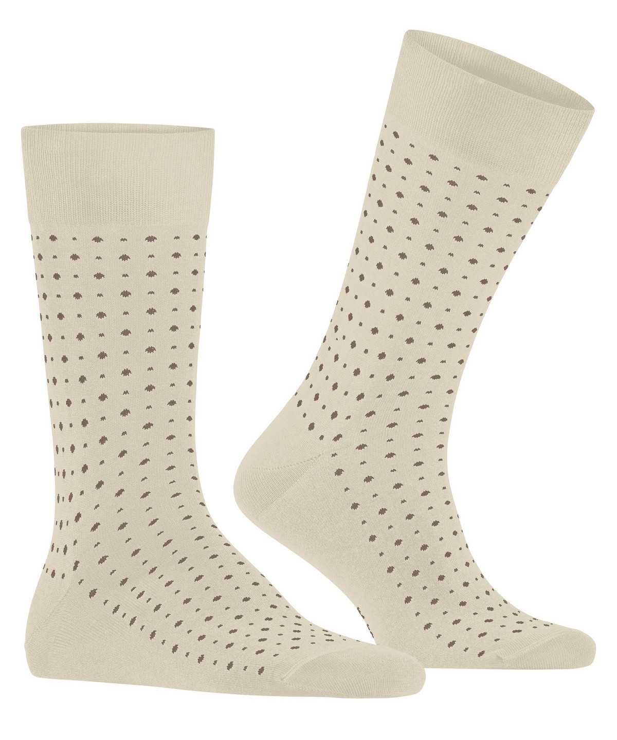 Falke Polished Dot Socks Sokken Heren Beige | OLH-235704