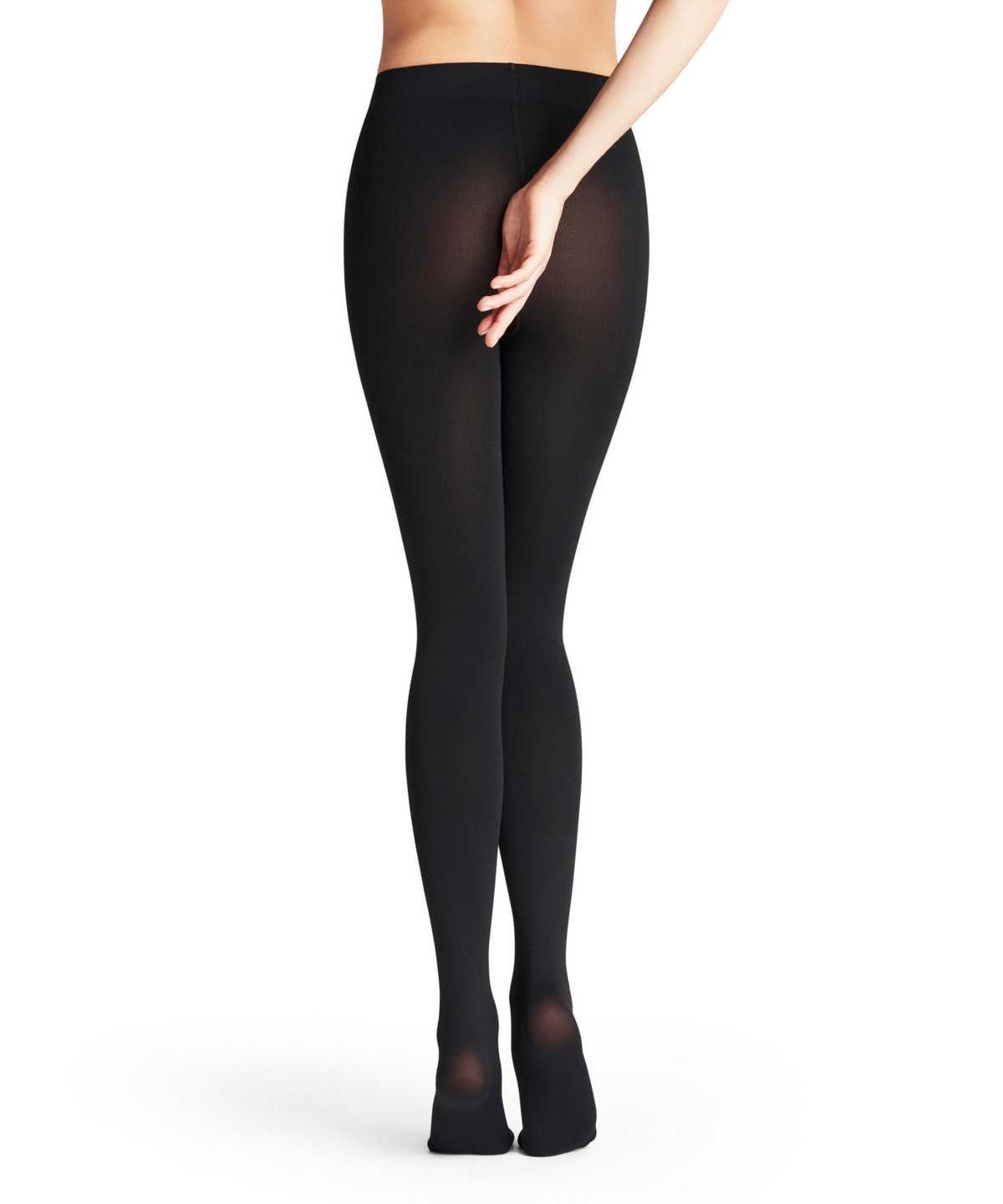 Falke Pure Matt 100 DEN Tights Tights Dames Zwart | VPS-803159