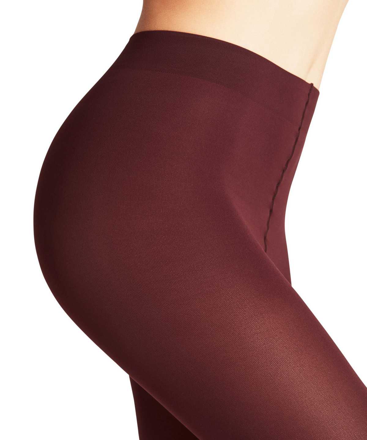 Falke Pure Matt 100 DEN Tights Tights Dames Rood | PXH-543601