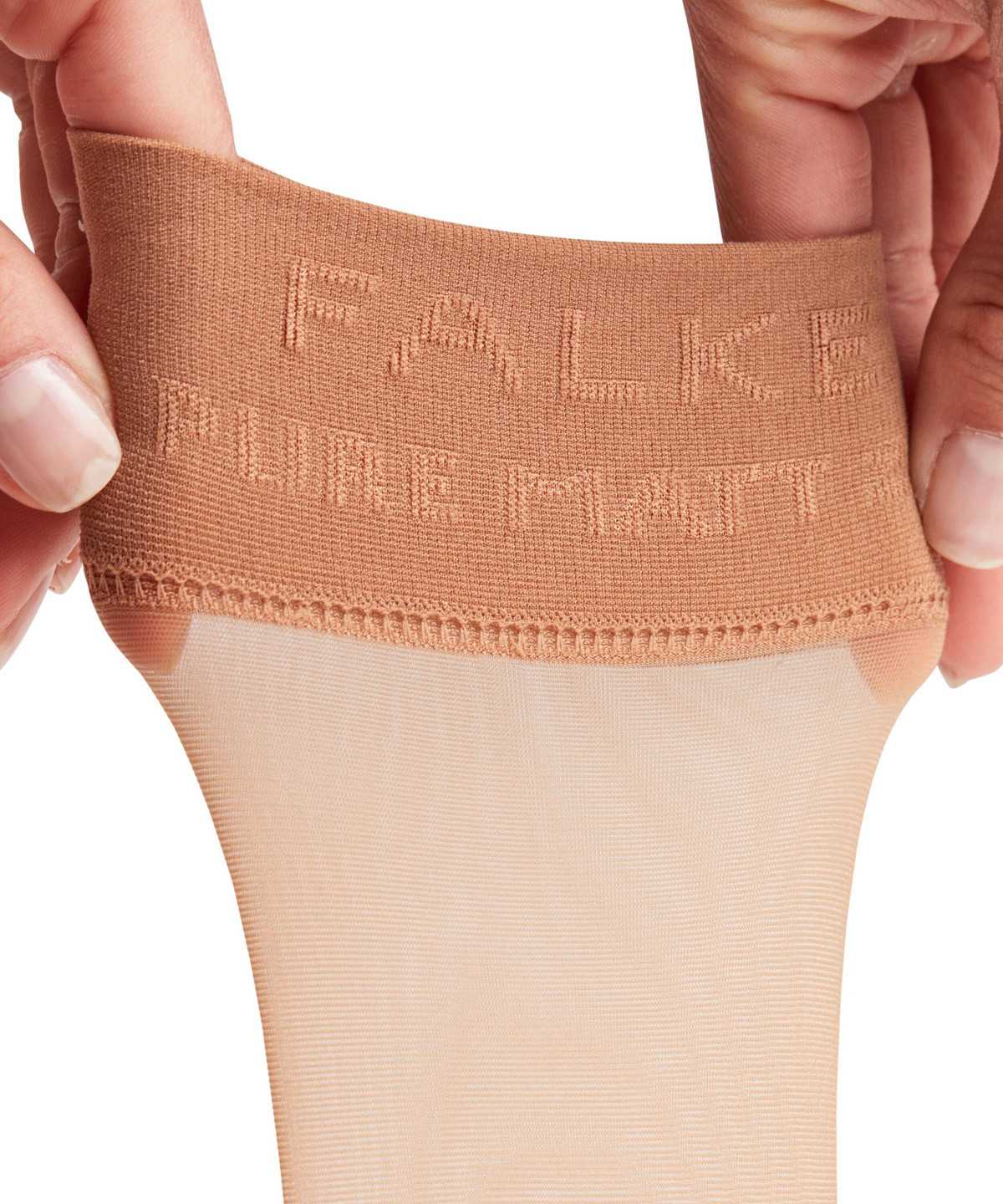 Falke Pure Matt 20 DEN Ankle socks Sokken Dames Beige | SFT-942305