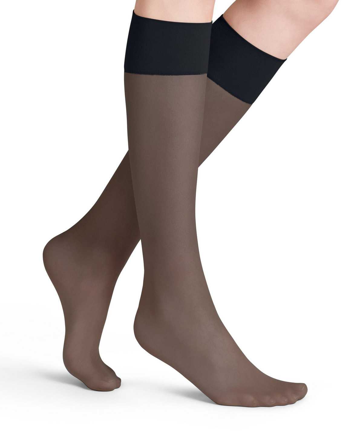 Falke Pure Matt 20 DEN Knee-high Socks Sokken Dames Blauw | PXD-218736