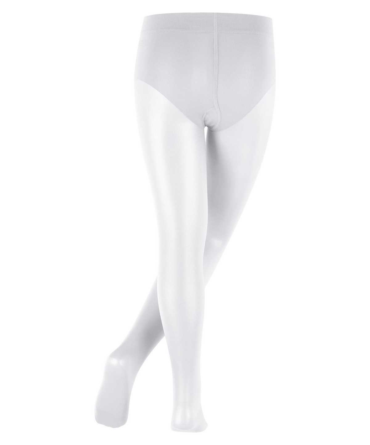 Falke Pure Matt 30 DEN Tights Tights Kinderen Wit | RBW-203596