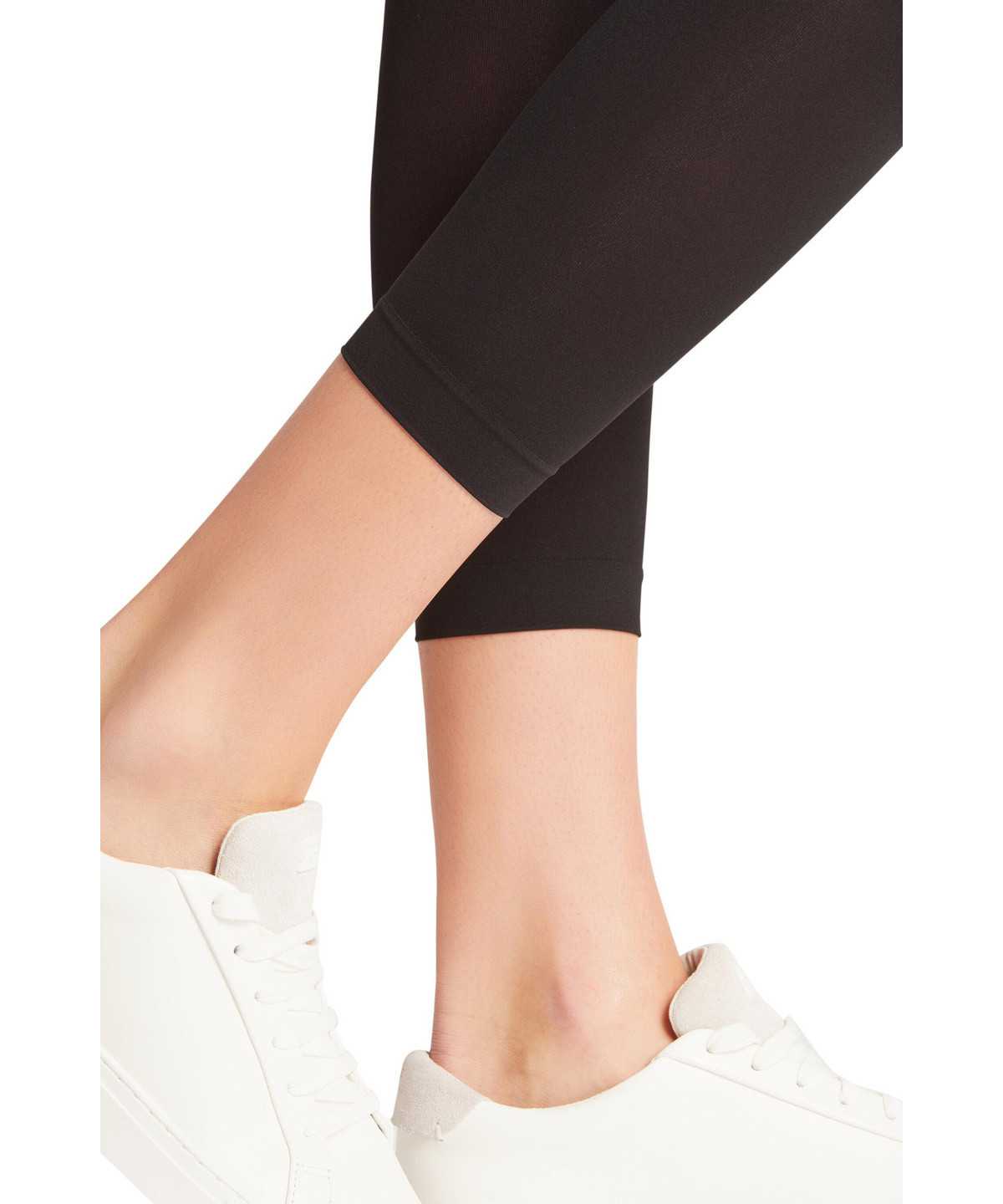 Falke Pure Matt 50 DEN Capri Leggings & Capri Dames Zwart | TNW-781024