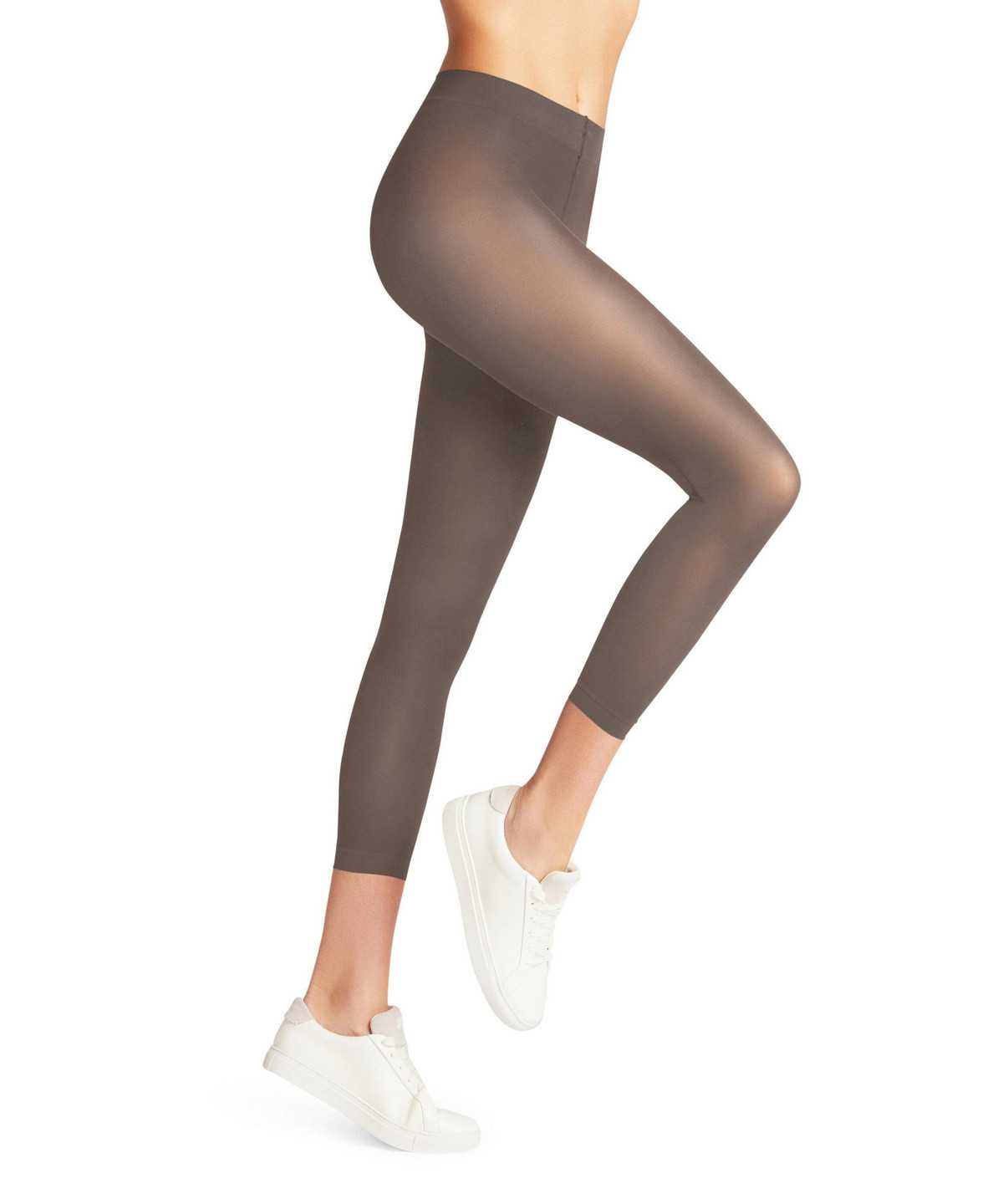 Falke Pure Matt 50 DEN Capri Leggings & Capri Dames Bruin | NUD-812540