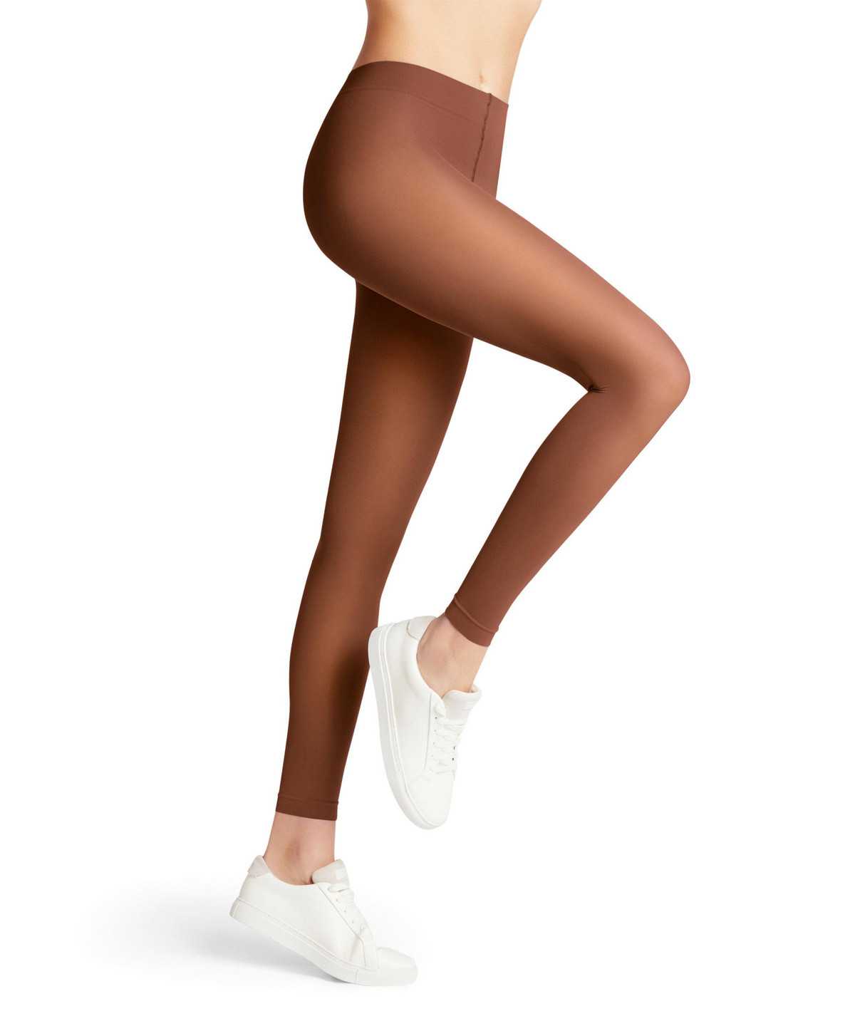 Falke Pure Matt 50 DEN Leggings Leggings Dames Bruin | CYE-291073