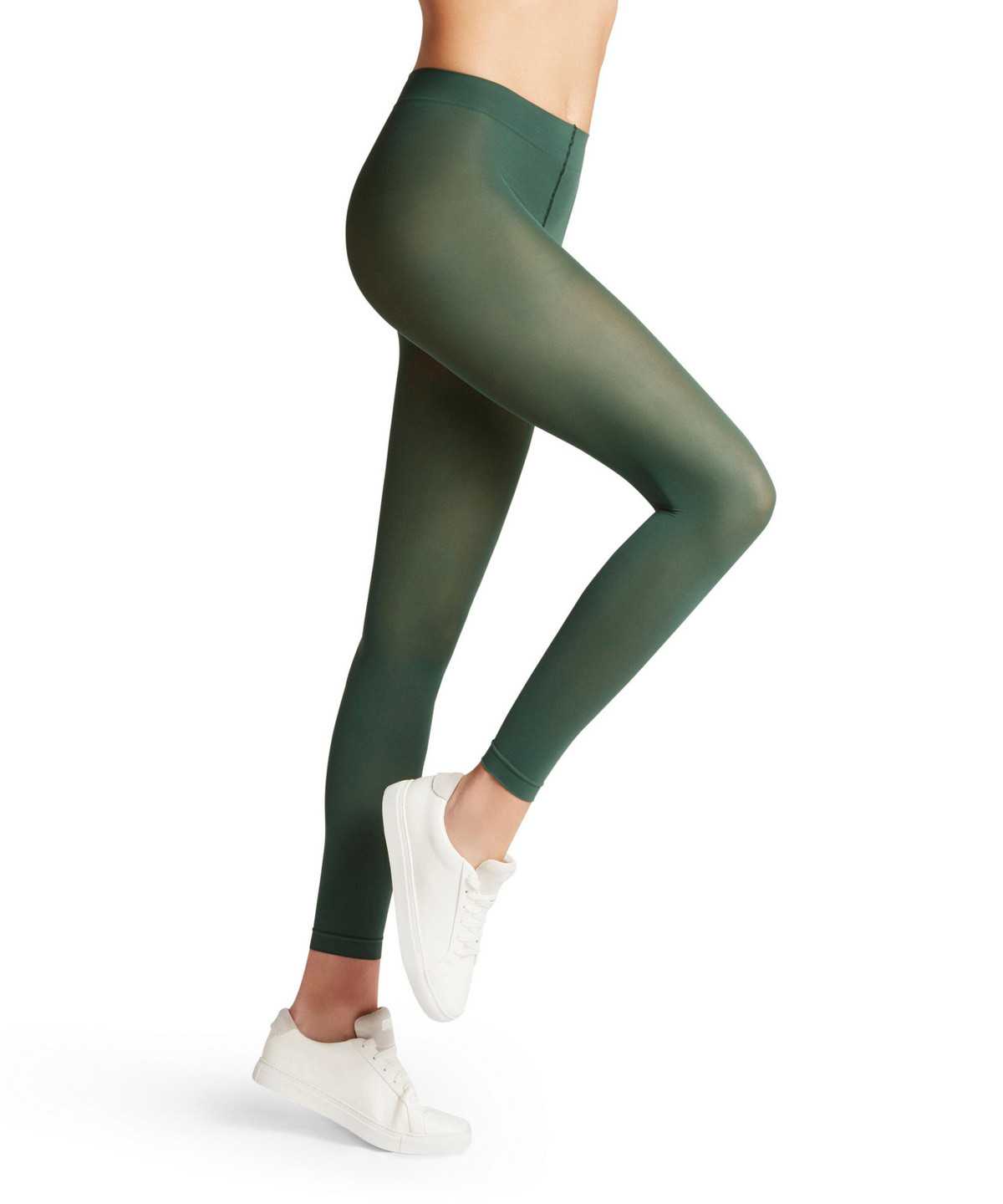 Falke Pure Matt 50 DEN Leggings Leggings Dames Groen | ZHD-861205