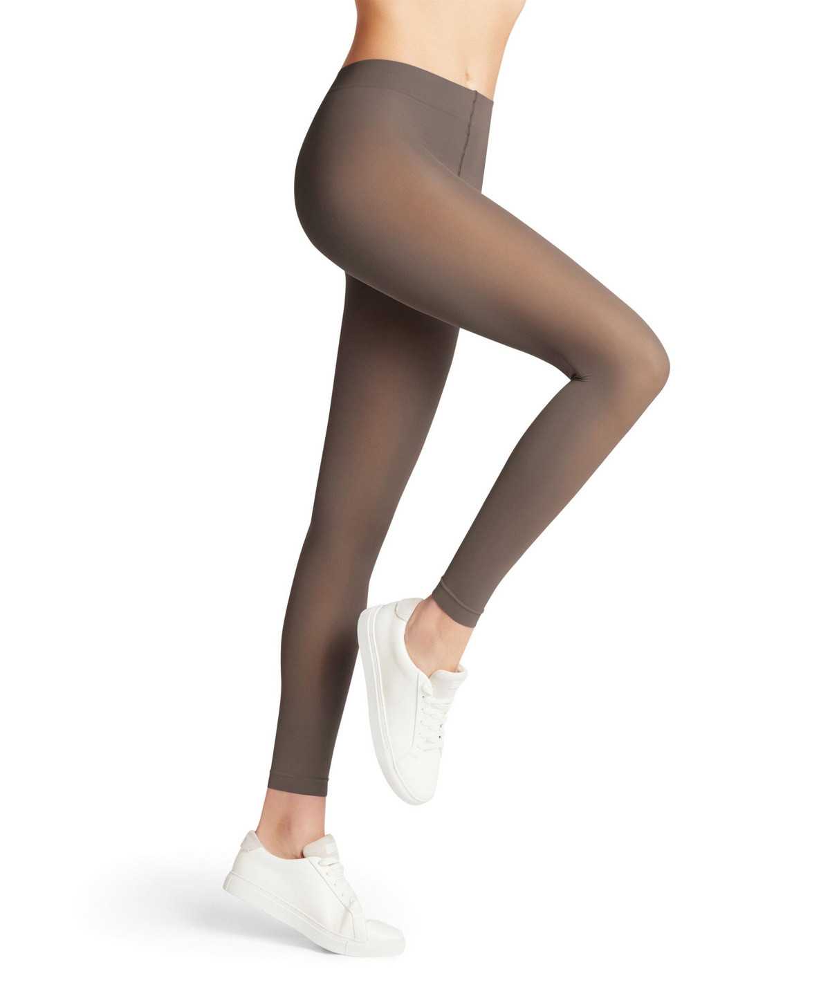 Falke Pure Matt 50 DEN Leggings Leggings Dames Bruin | VDP-769452