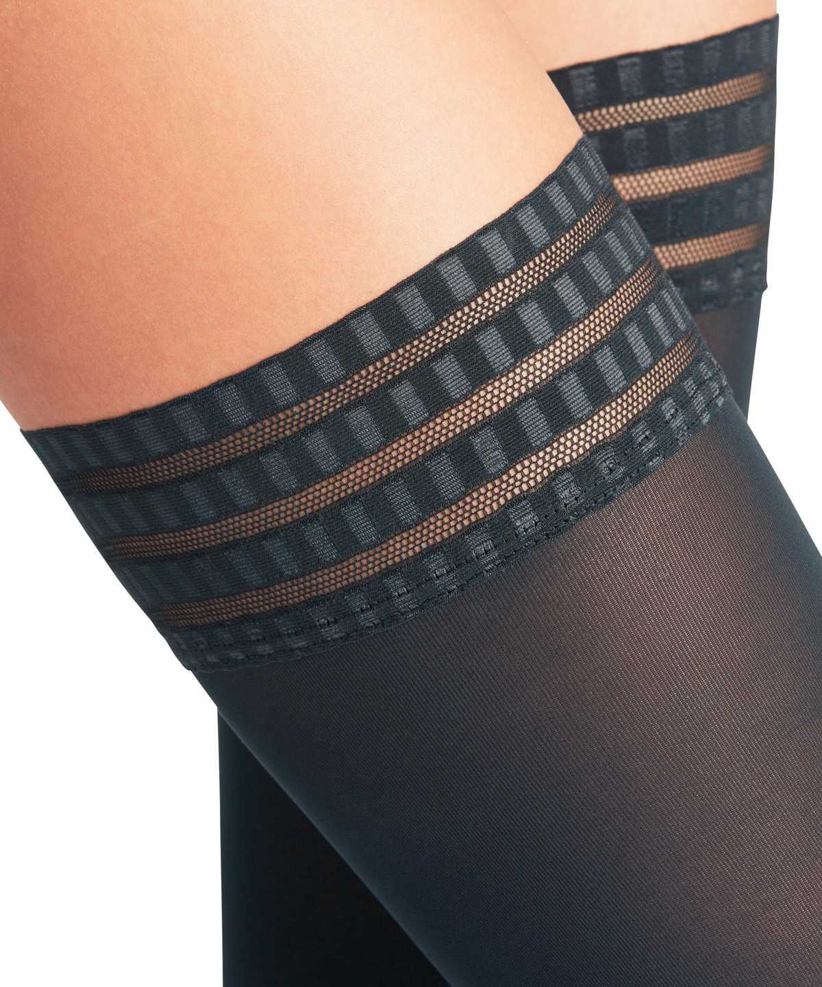 Falke Pure Matt 50 DEN Stay-ups Thigh Highs Dames Grijs | TCY-165073