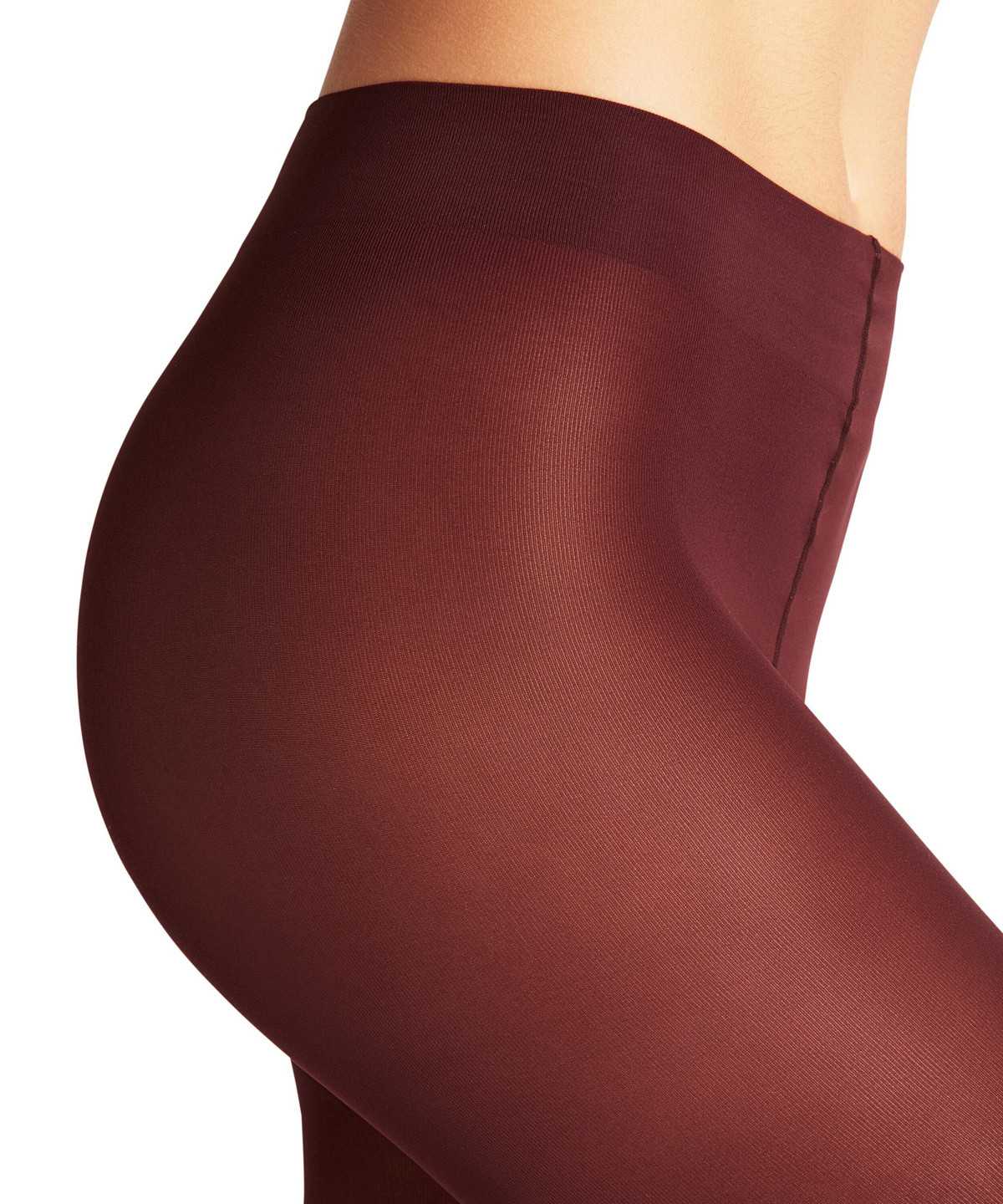 Falke Pure Matt 50 DEN Tights Tights Dames Rood | QFZ-193520