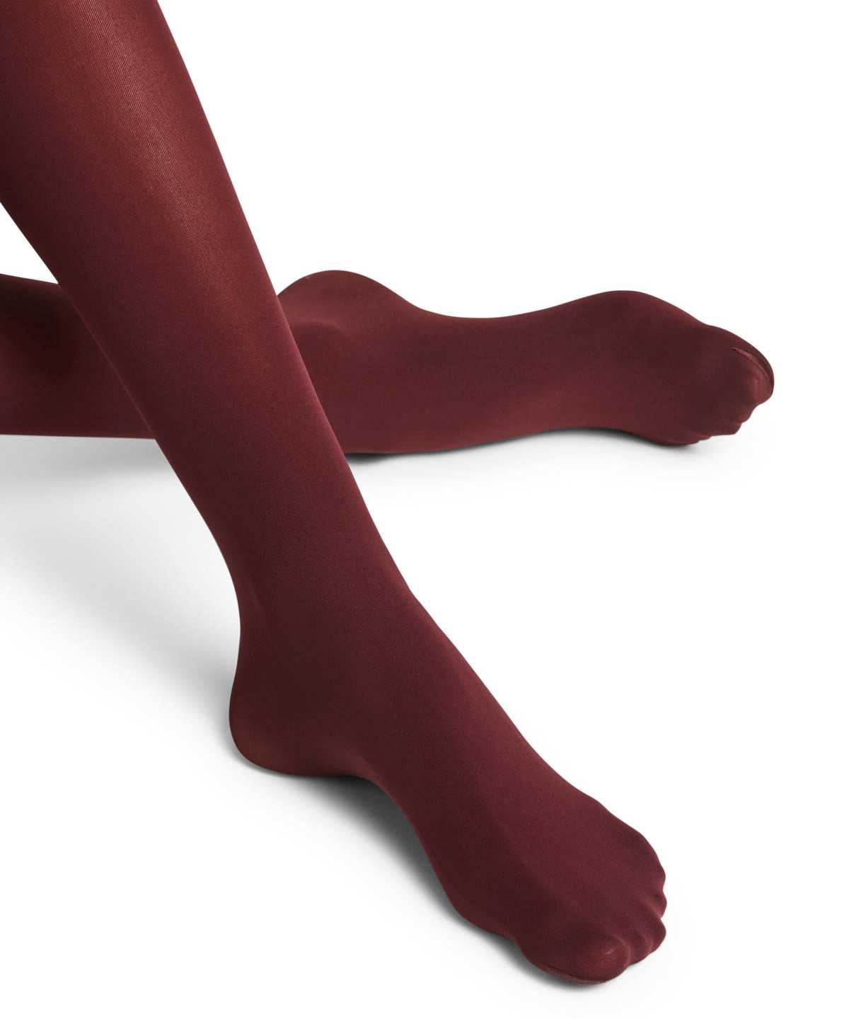 Falke Pure Matt 50 DEN Tights Tights Dames Rood | QFZ-193520