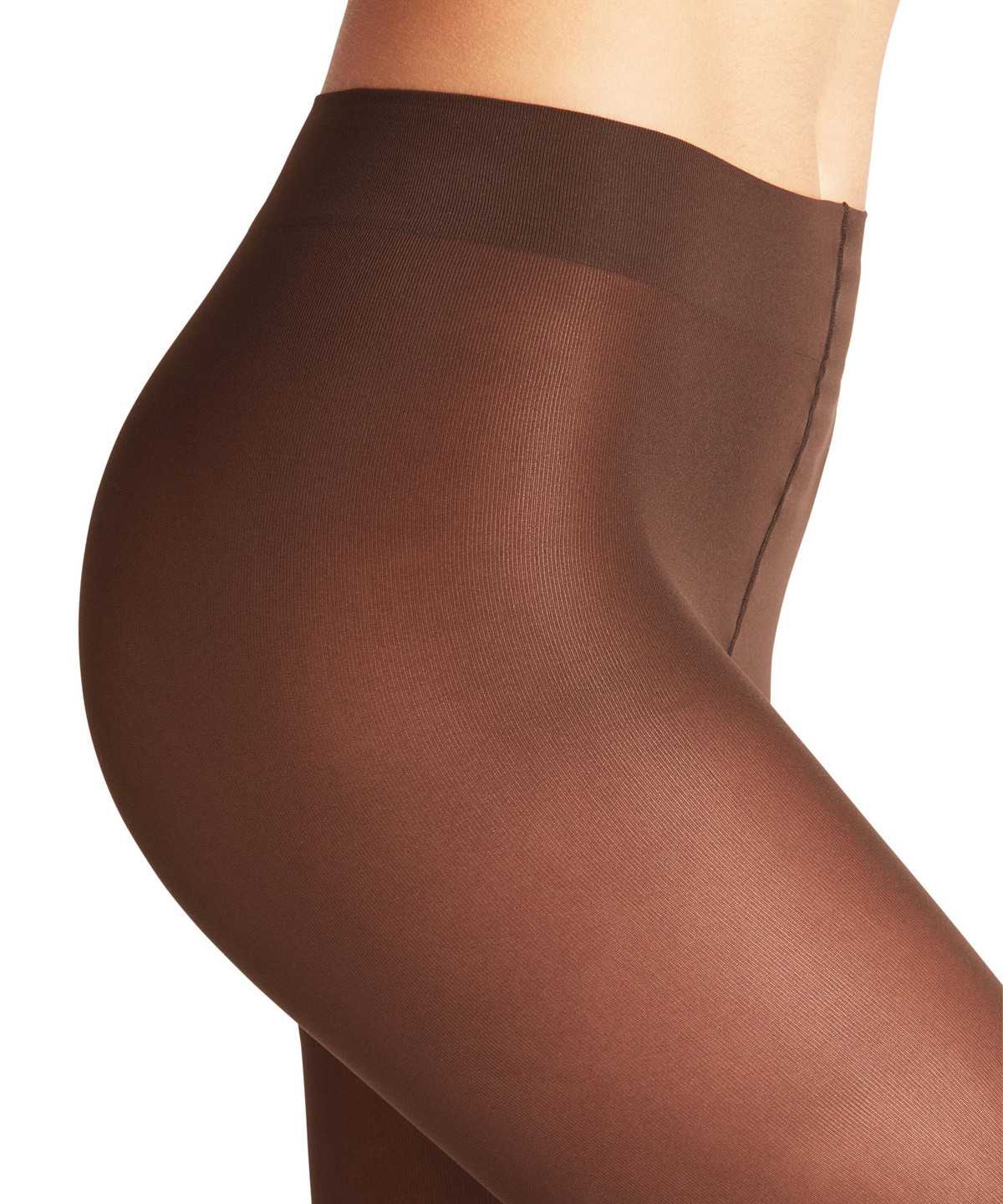 Falke Pure Matt 50 DEN Tights Tights Dames Bruin | TES-207896