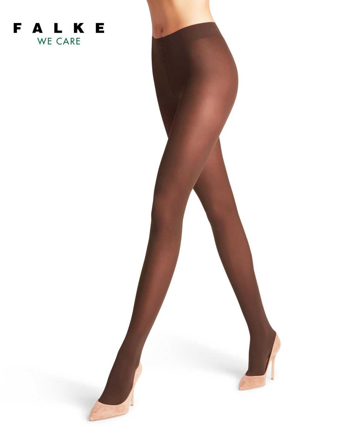 Falke Pure Matt 50 DEN Tights Tights Dames Bruin | TES-207896