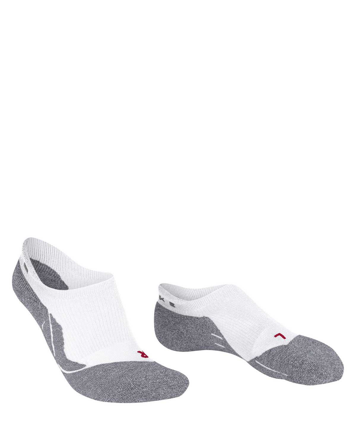 Falke RU3 Comfort Invisible Running Invisibles Sports Socks Dames Wit | KBI-064892