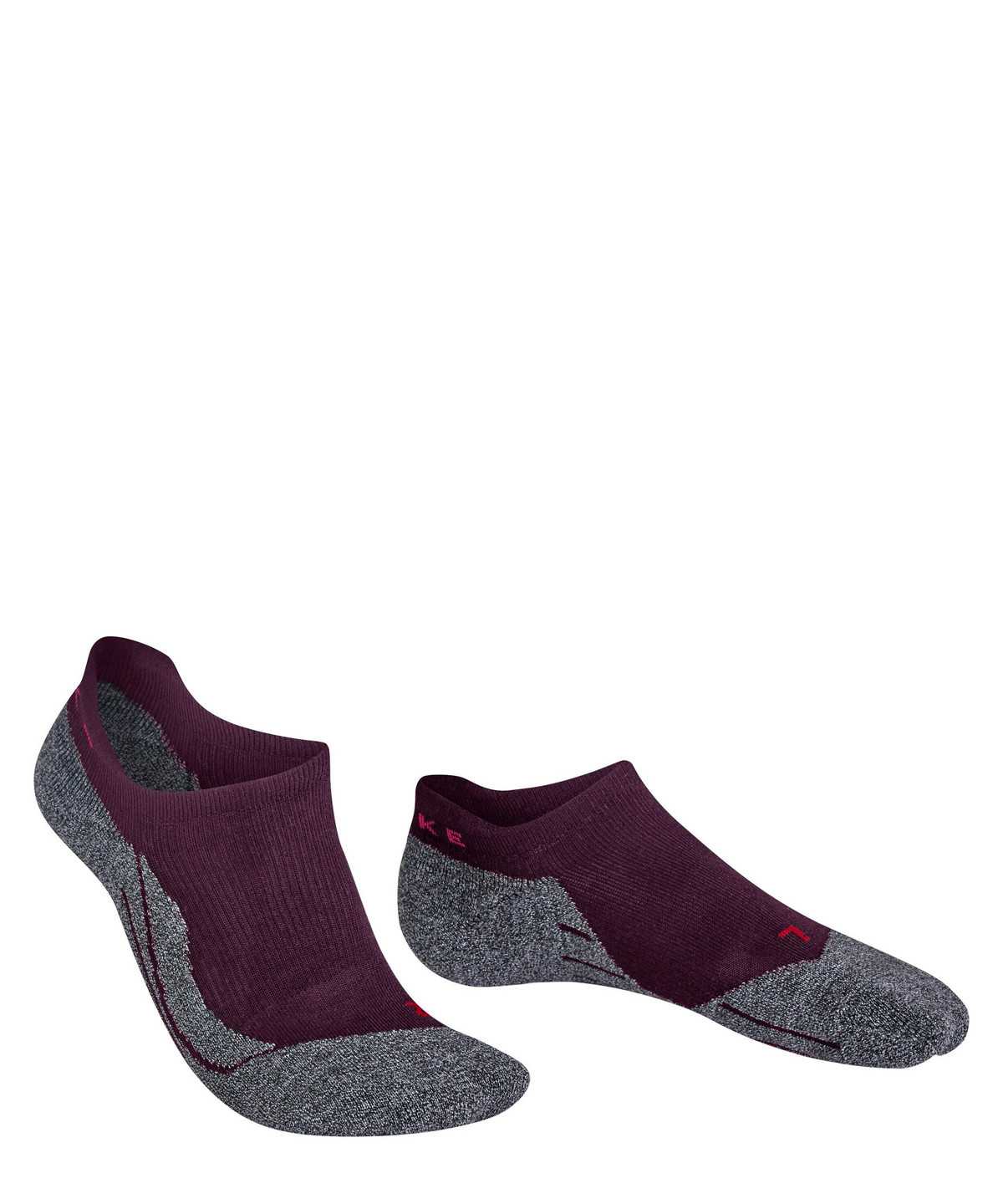 Falke RU3 Comfort Invisible Running Invisibles Sports Socks Dames Rood | MTX-809324