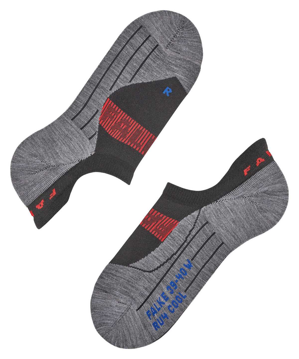 Falke RU4 Endurance Cool Invisible Running Invisibles Sports Socks Dames Zwart | JHO-760931