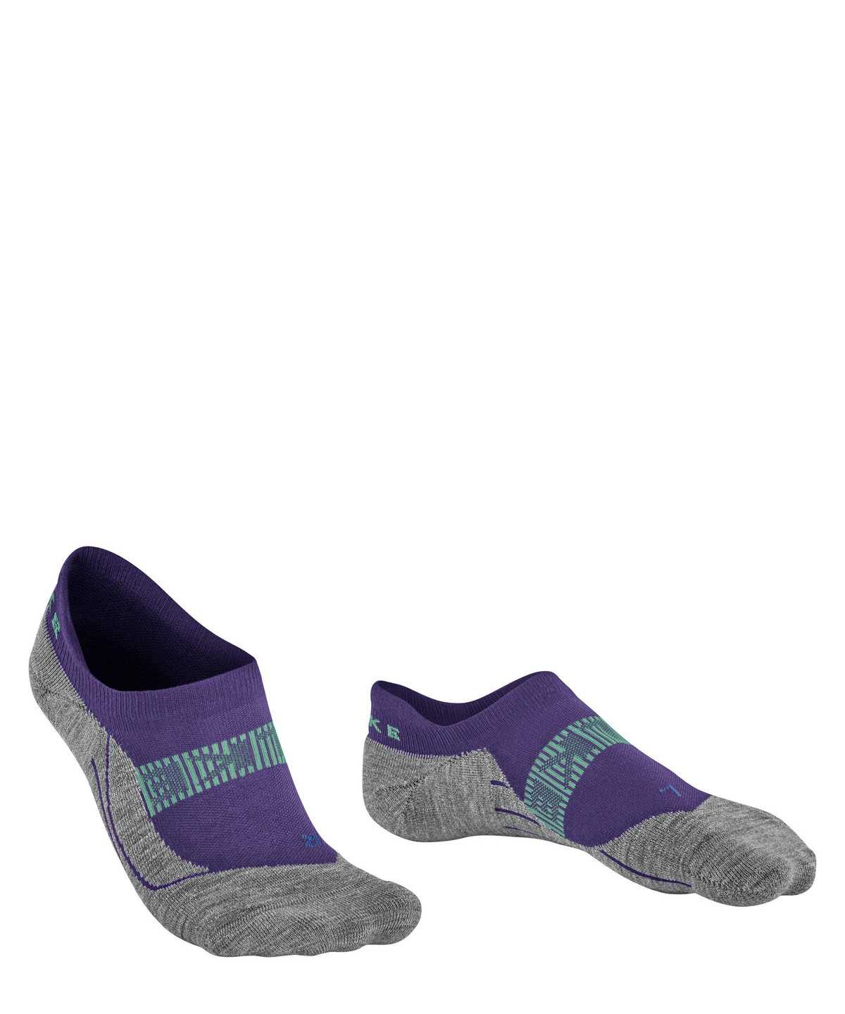 Falke RU4 Endurance Cool Invisible Running Invisibles Sports Socks Dames Paars | HLO-315478