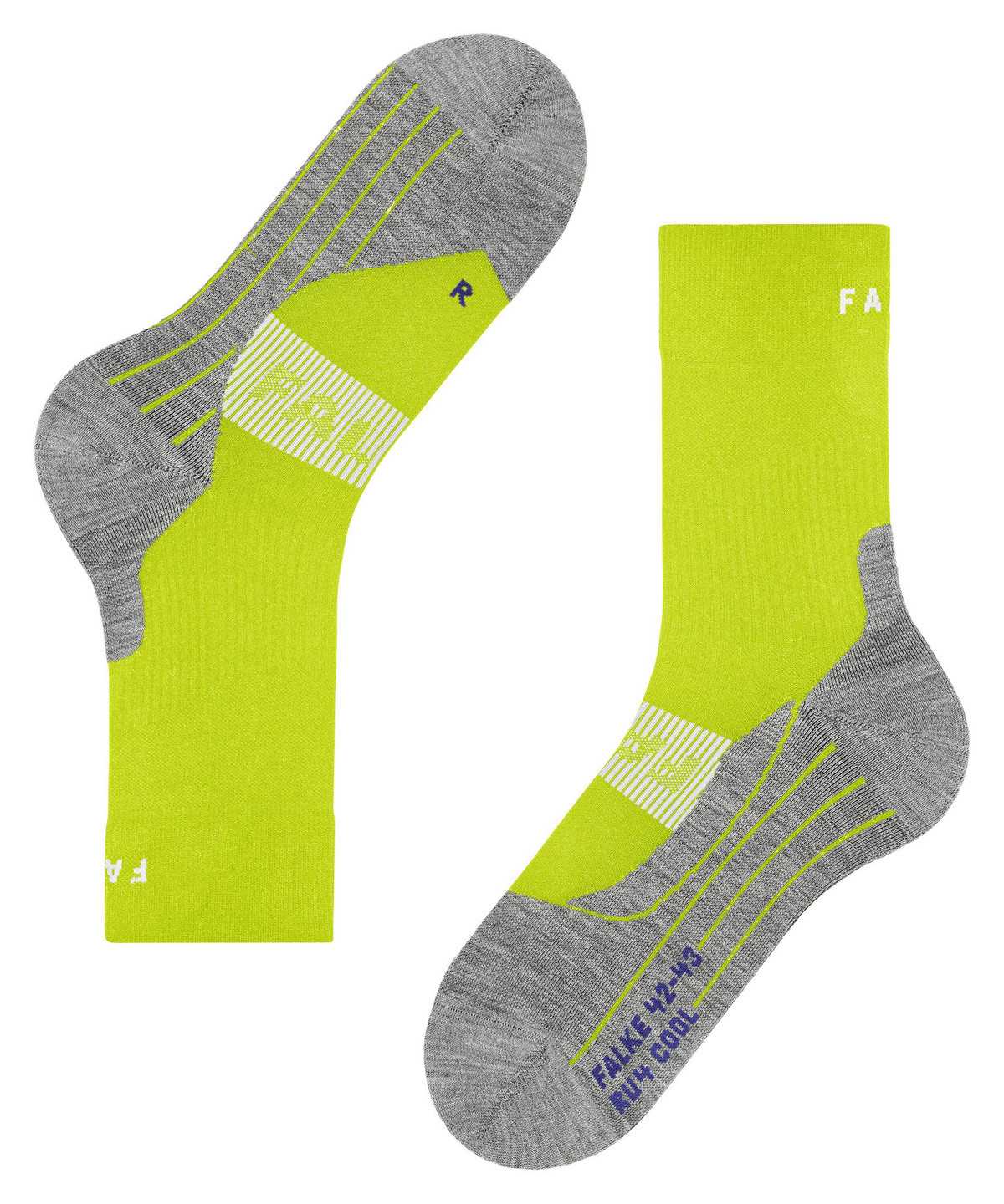 Falke RU4 Endurance Cool Running Socks Sokken Heren Groen | WKD-482753