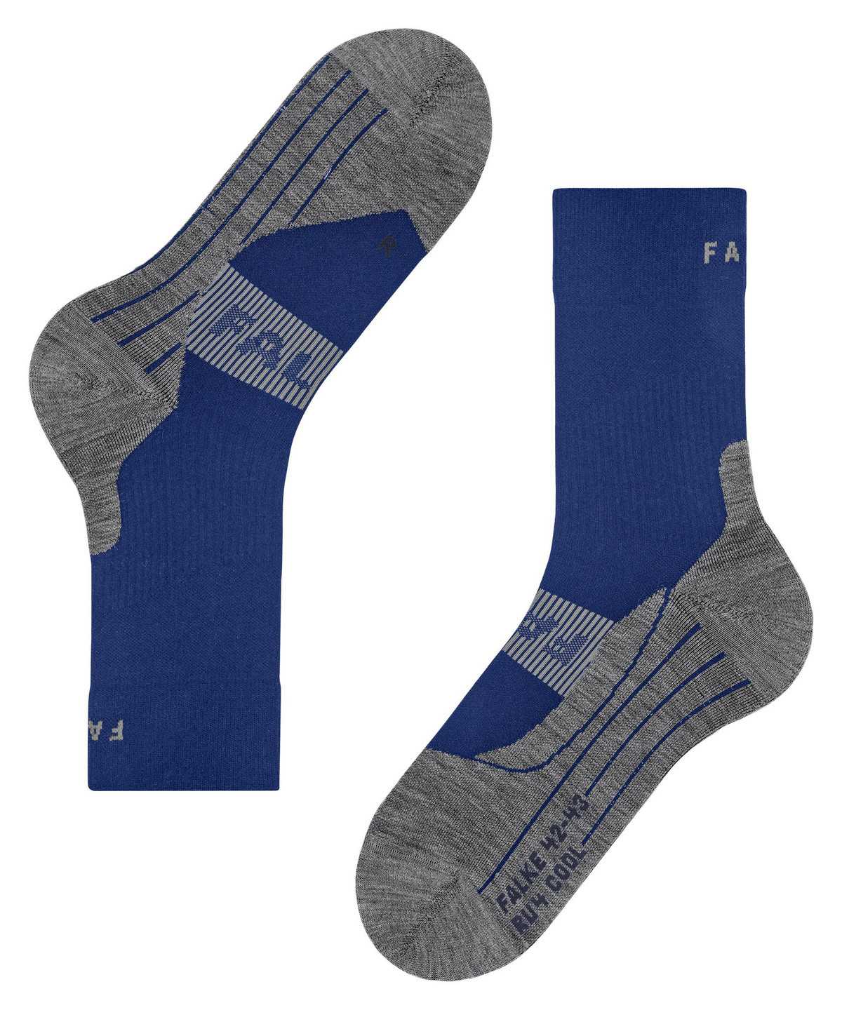 Falke RU4 Endurance Cool Running Socks Sokken Heren Blauw | MEV-367480