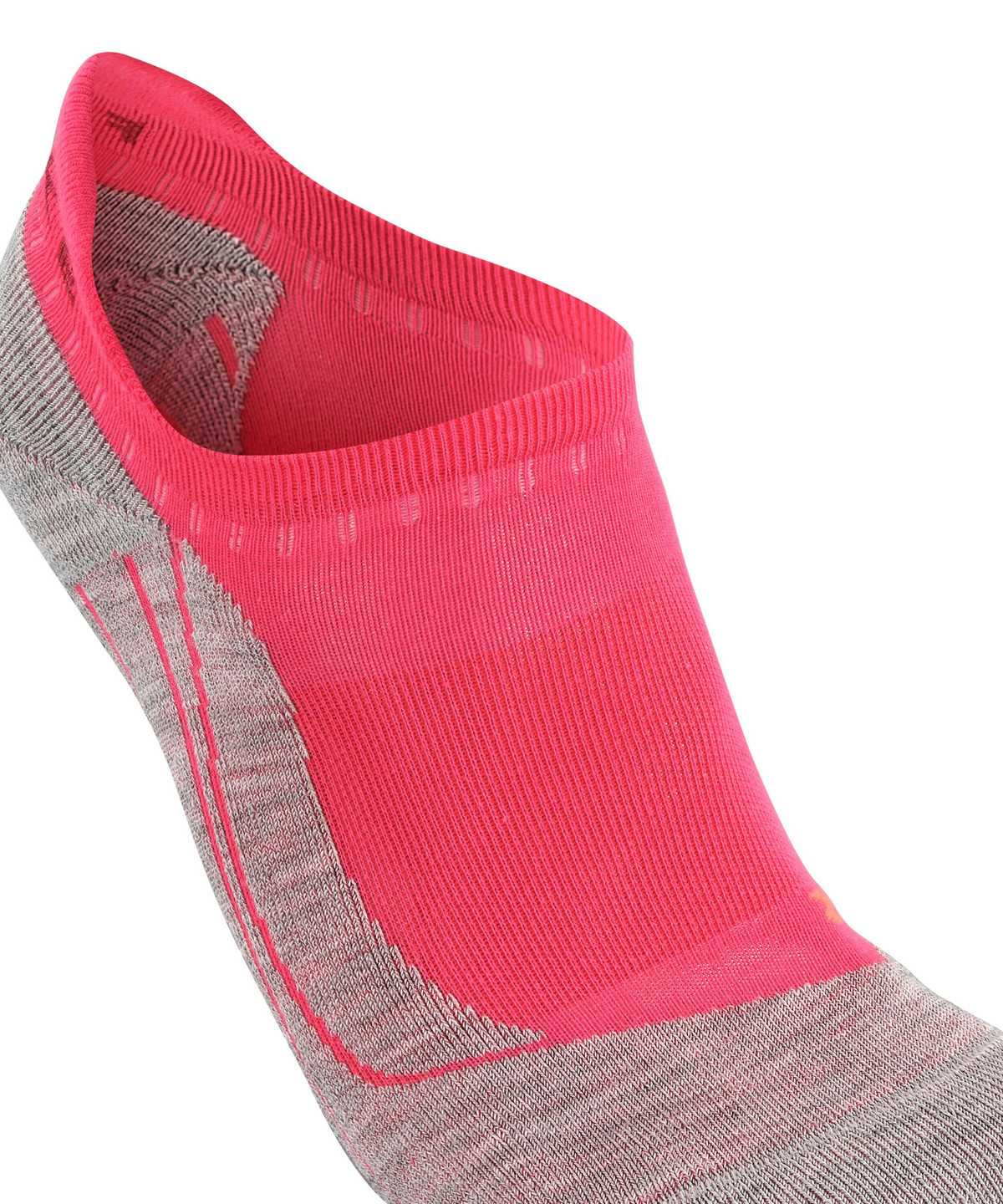 Falke RU4 Endurance Invisible Running Invisibles Sports Socks Dames Rood | GIW-385601