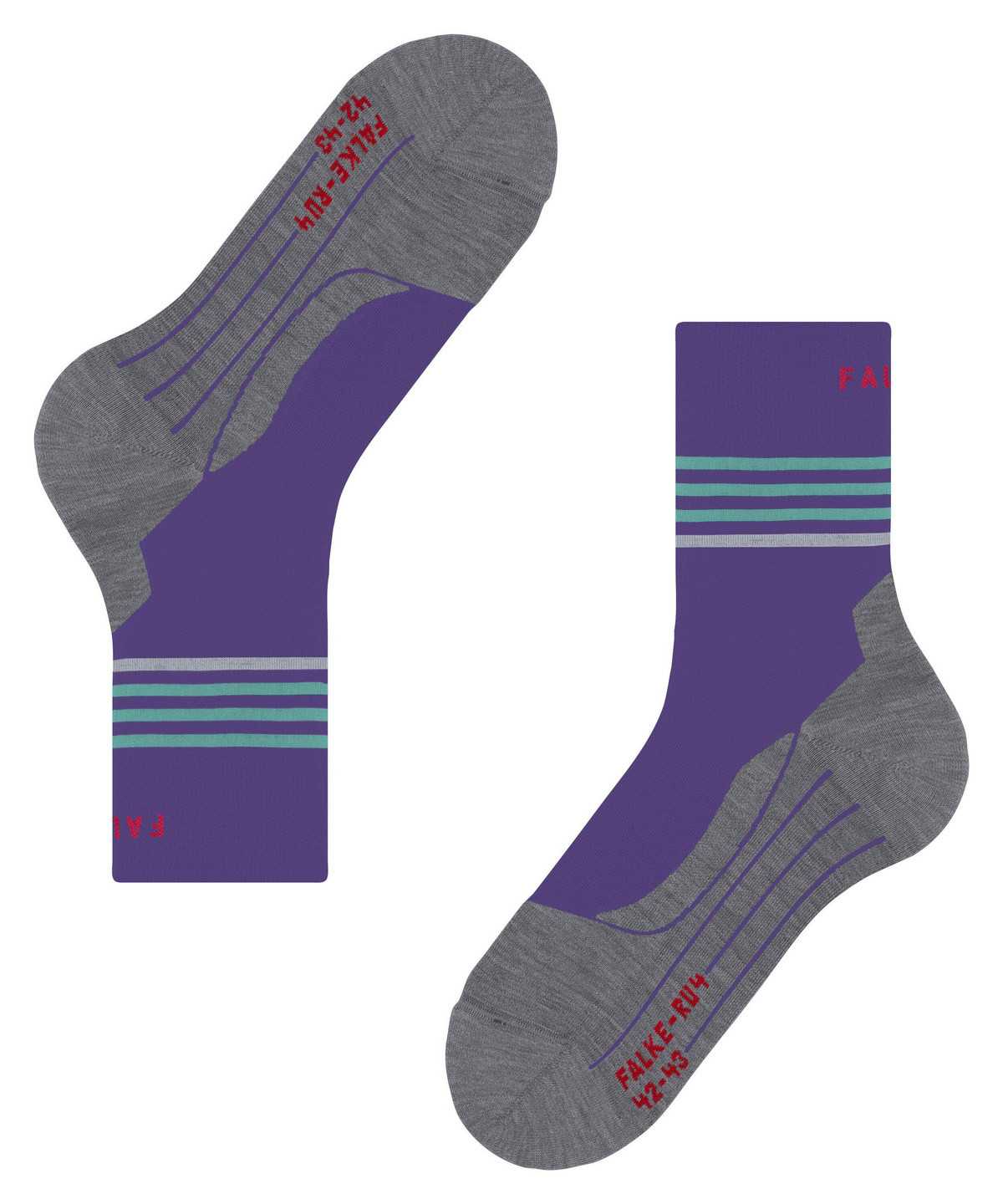 Falke RU4 Endurance Reflect Running Socks Sports Socks Dames Paars | CQW-219840