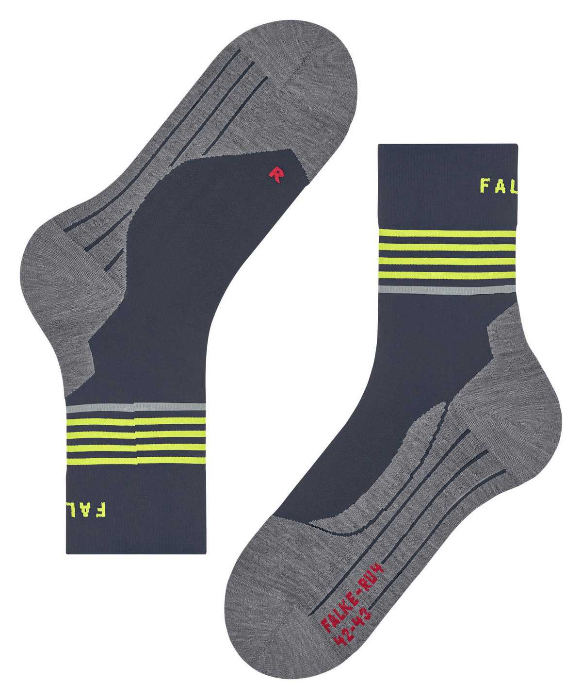 Falke RU4 Endurance Reflect Running Socks Sokken Heren Blauw | EYL-306257