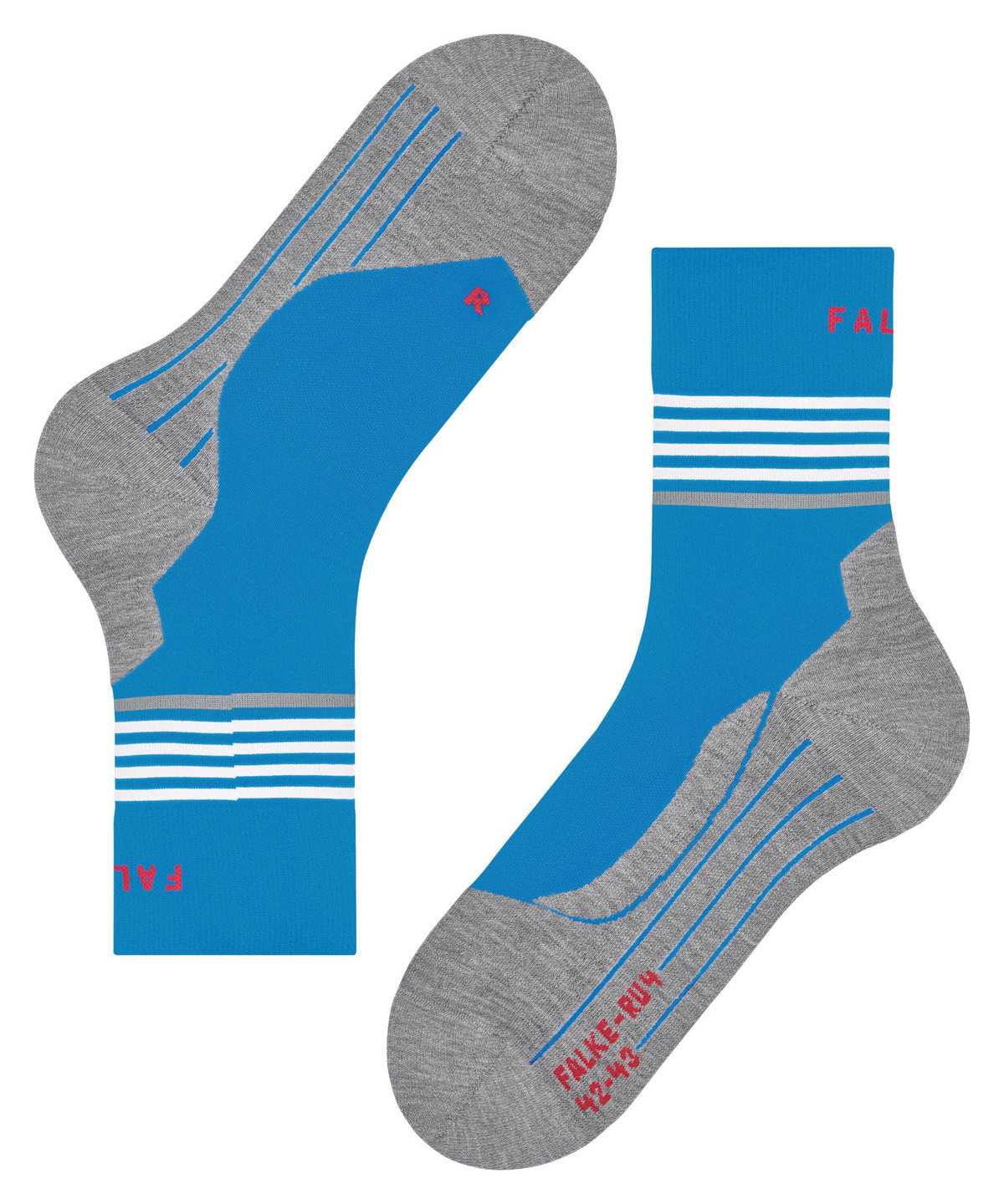 Falke RU4 Endurance Reflect Running Socks Sokken Heren Blauw | ADV-157609