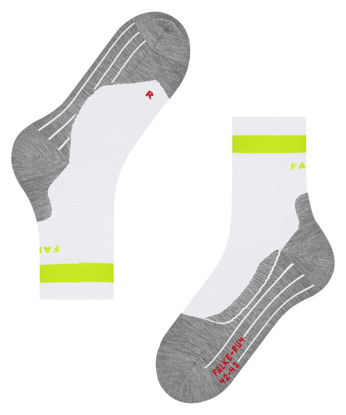 Falke RU4 Endurance Running Socks Sokken Heren Wit | MUL-581394