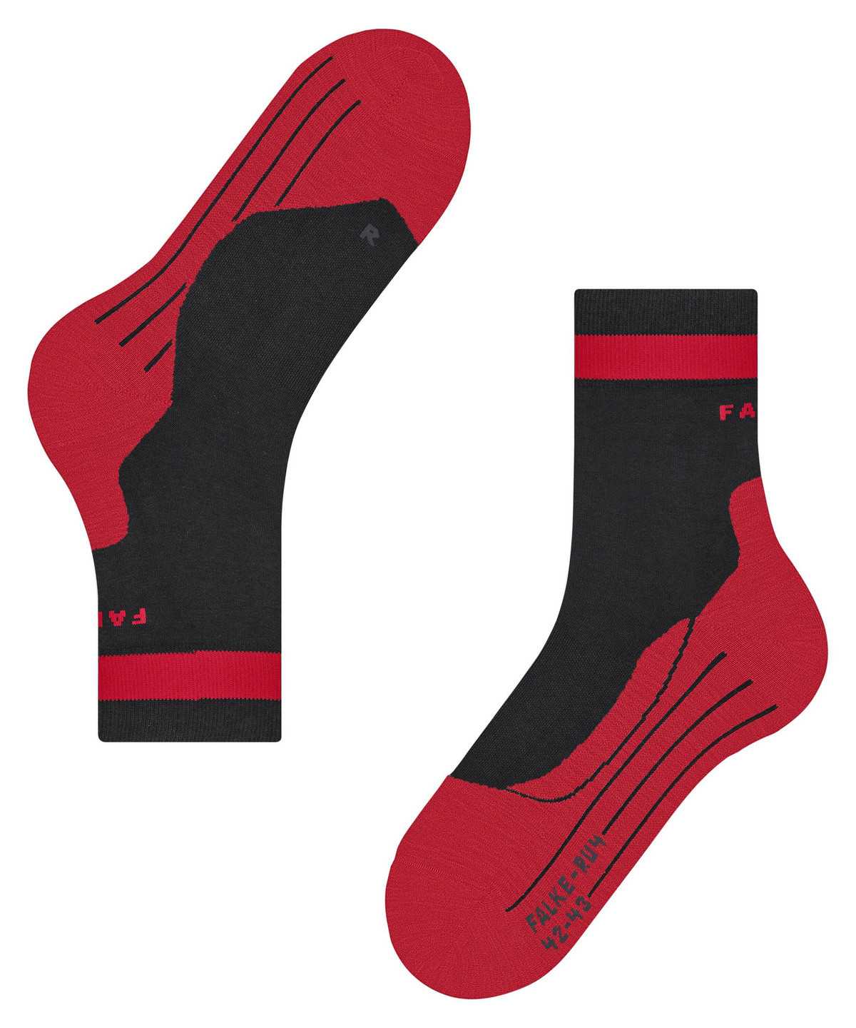 Falke RU4 Endurance Running Socks Sokken Heren Grijs | SEA-807693