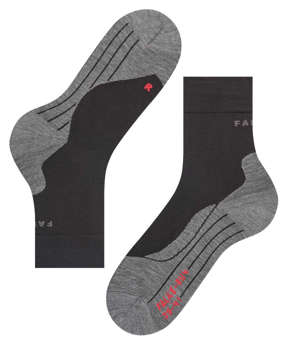 Falke RU4 Endurance Running Socks Sokken Heren Zwart | MXS-092647