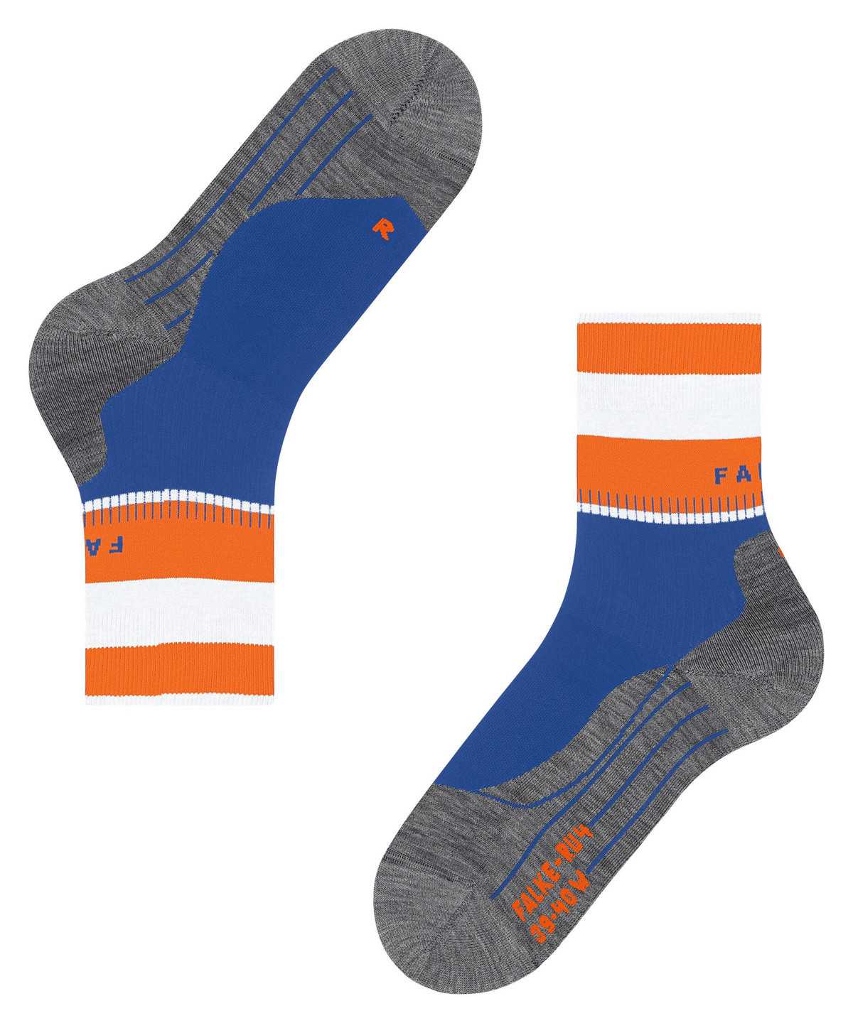 Falke RU4 Endurance Running Socks Sokken Heren Blauw | GPW-185609