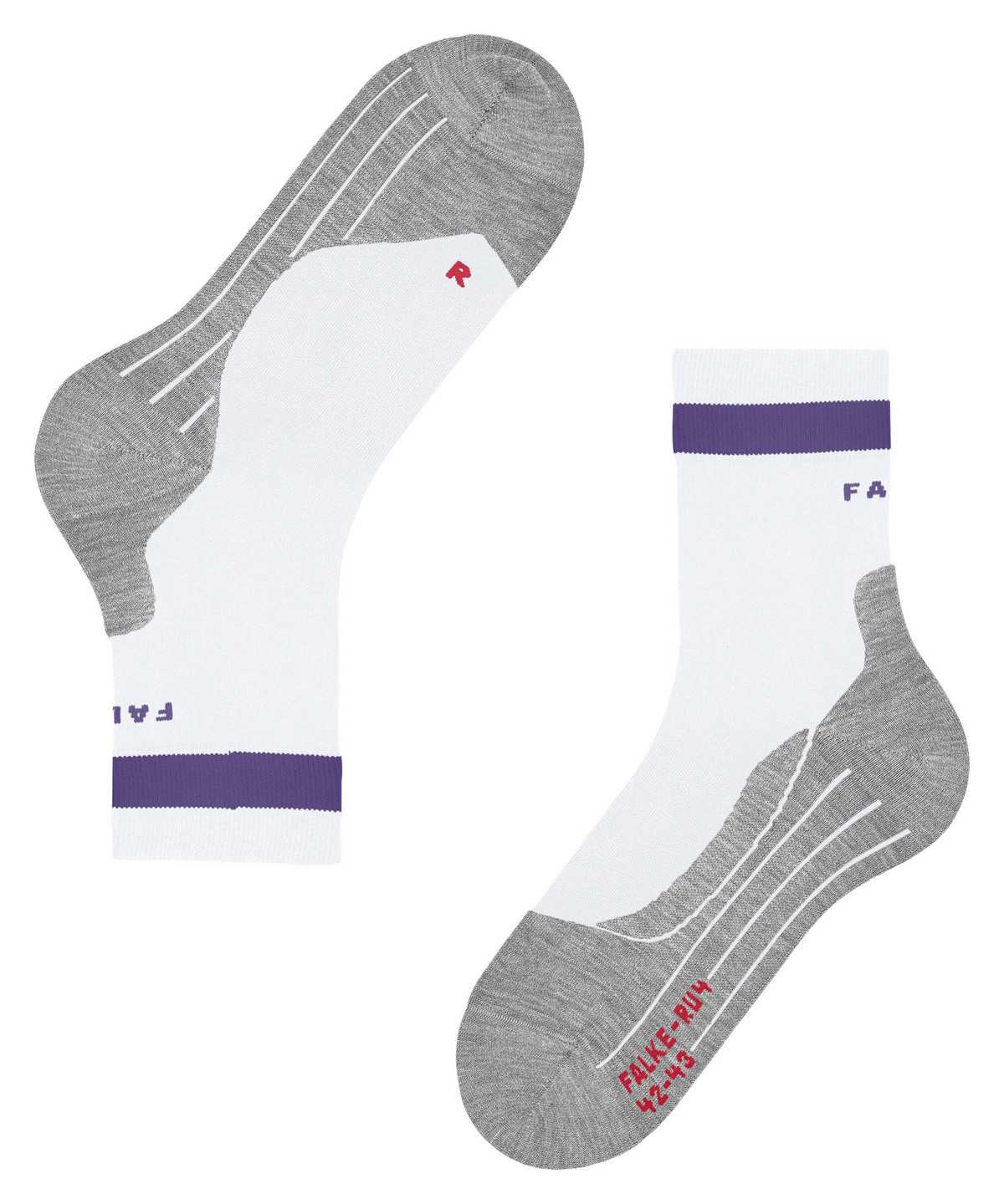 Falke RU4 Endurance Running Socks Sports Socks Dames Wit | AWB-412937