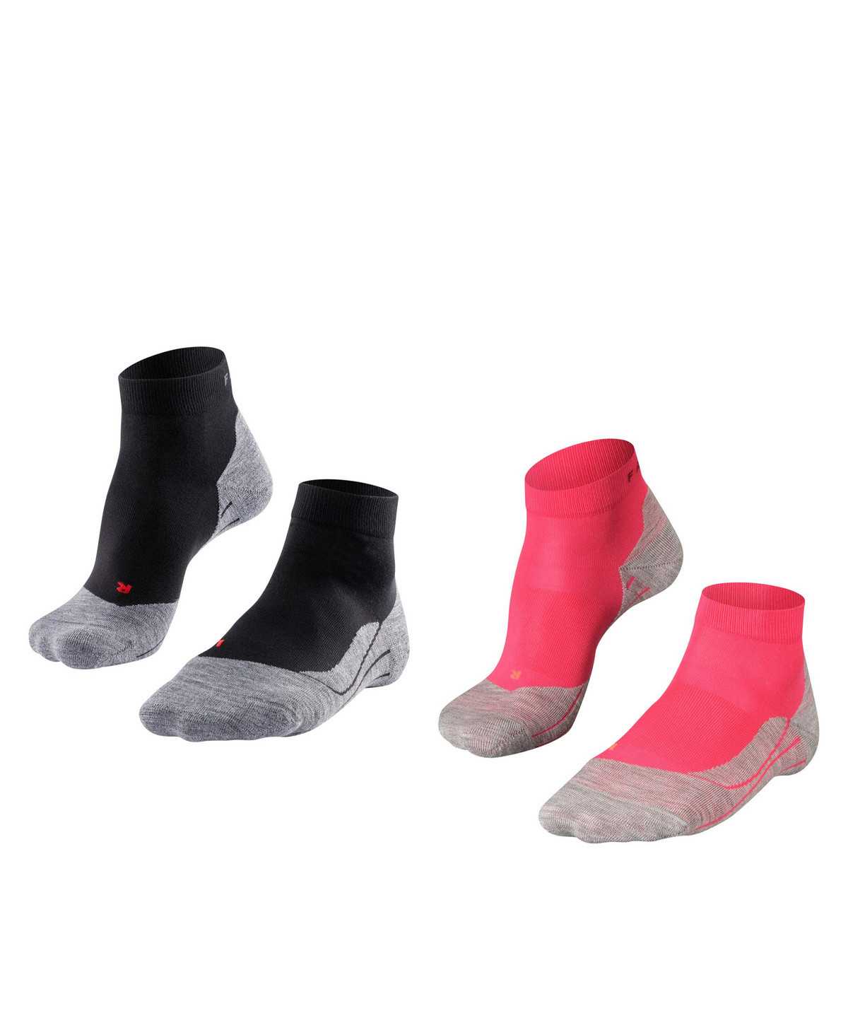 Falke RU4 Endurance Short 2-Pack Short sock Sports Socks Dames Multicolored | PDC-281467