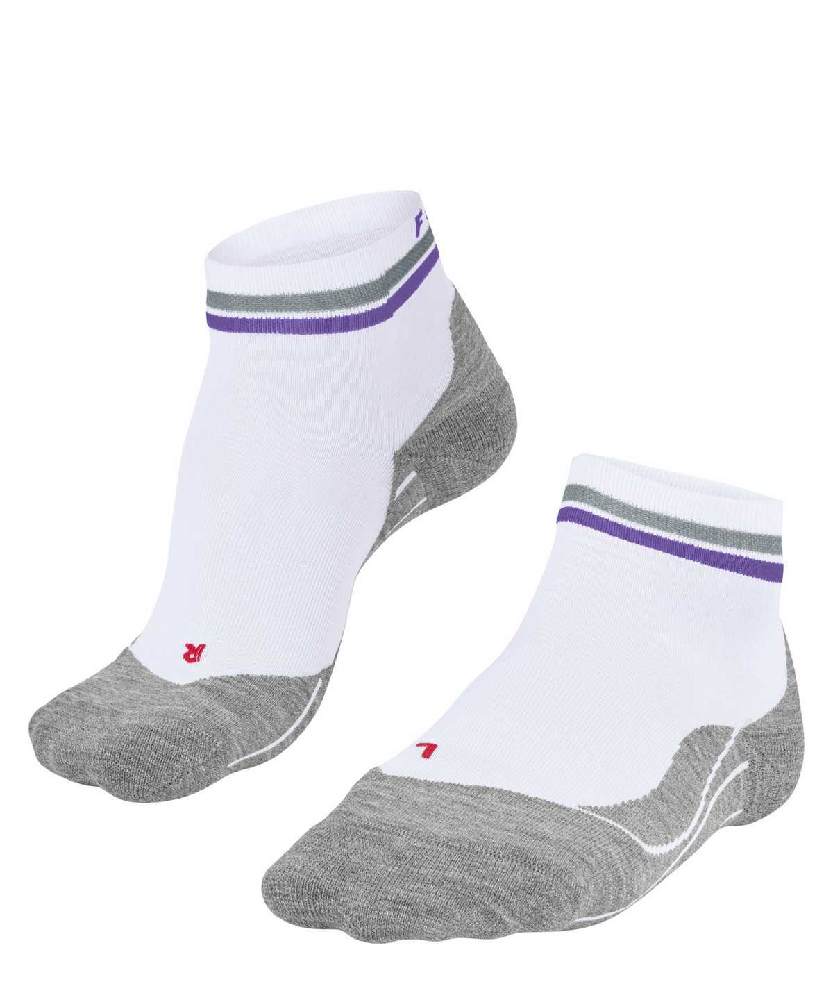 Falke RU4 Endurance Short Reflect Running Short sock Sports Socks Dames Wit | FZI-329740