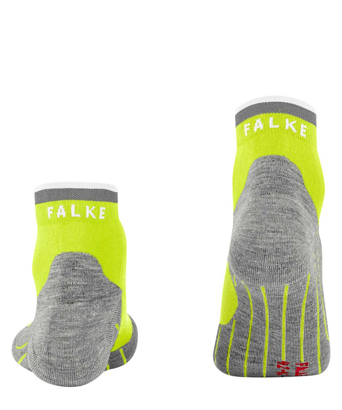 Falke RU4 Endurance Short Reflect Running Short sock Sokken Heren Groen | INY-569834