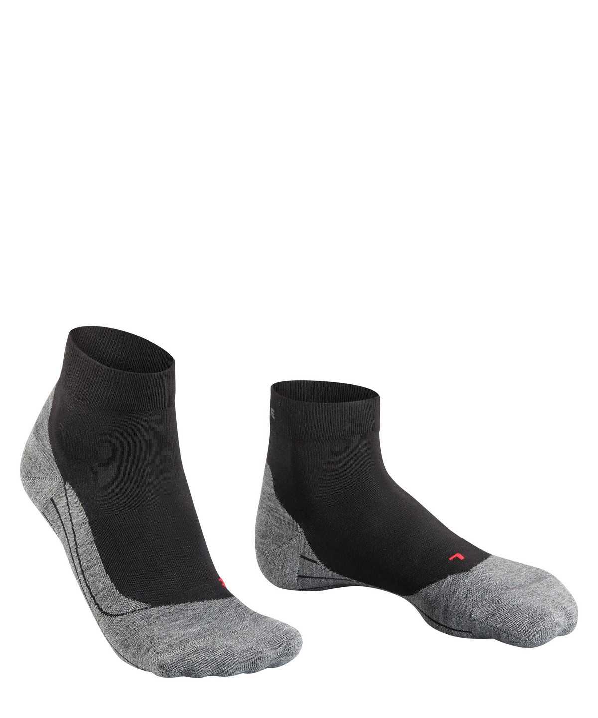 Falke RU4 Endurance Short Running Short sock Sports Socks Dames Zwart | MOL-176902