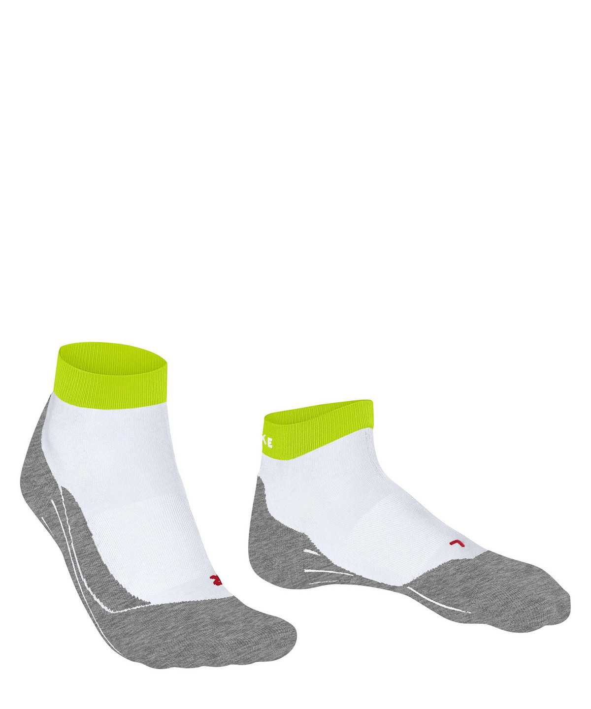 Falke RU4 Endurance Short Running Short sock Sokken Heren Wit | GIF-751642