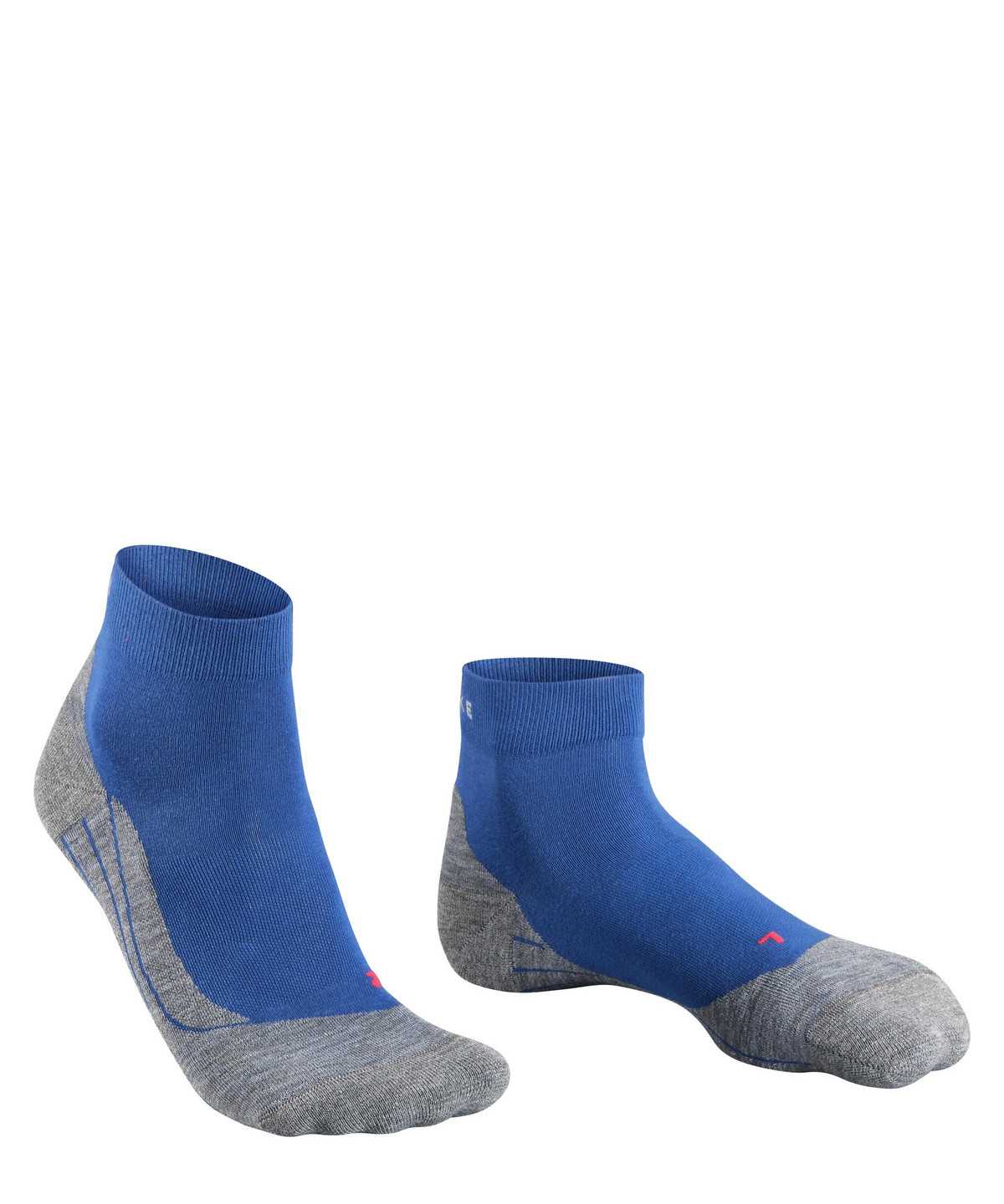 Falke RU4 Endurance Short Running Short sock Sokken Heren Blauw | TPR-792301