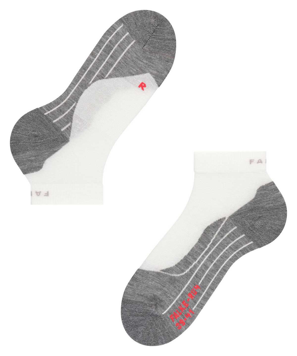 Falke RU4 Endurance Short Running Short sock Sokken Heren Wit | TRB-709254