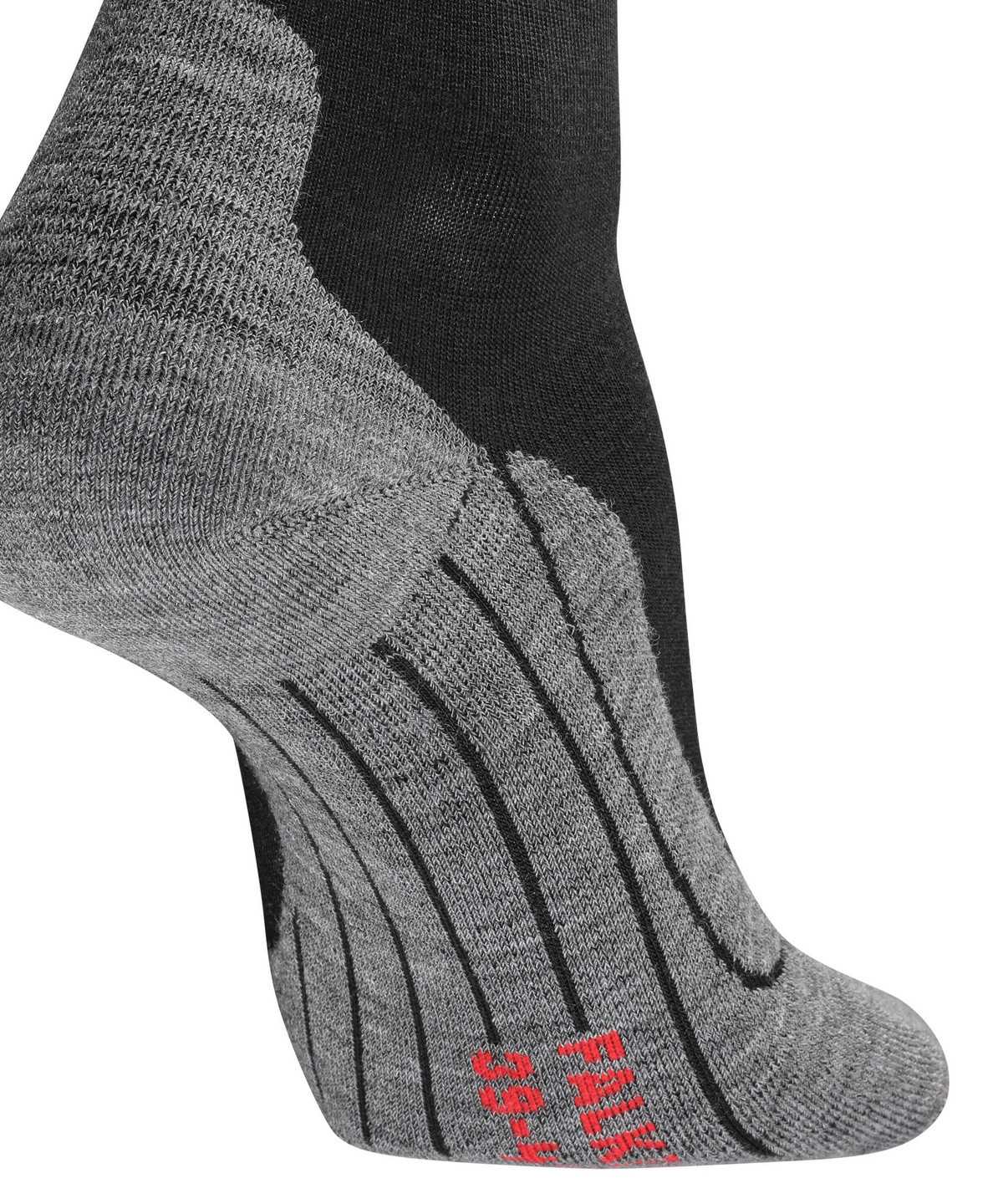 Falke RU4 Endurance Wool Running Socks Sokken Heren Zwart | VOT-972463