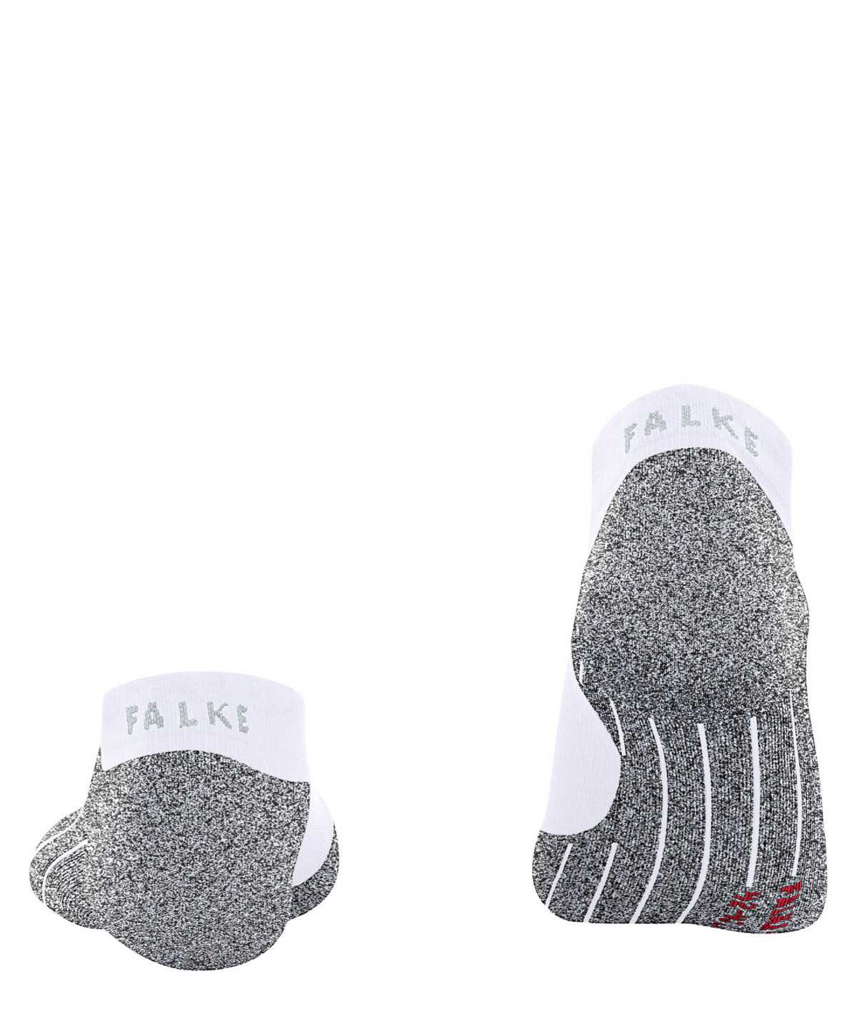 Falke RU4 Light Performance Invisible Running Invisibles Sports Socks Dames Wit | XCI-085247