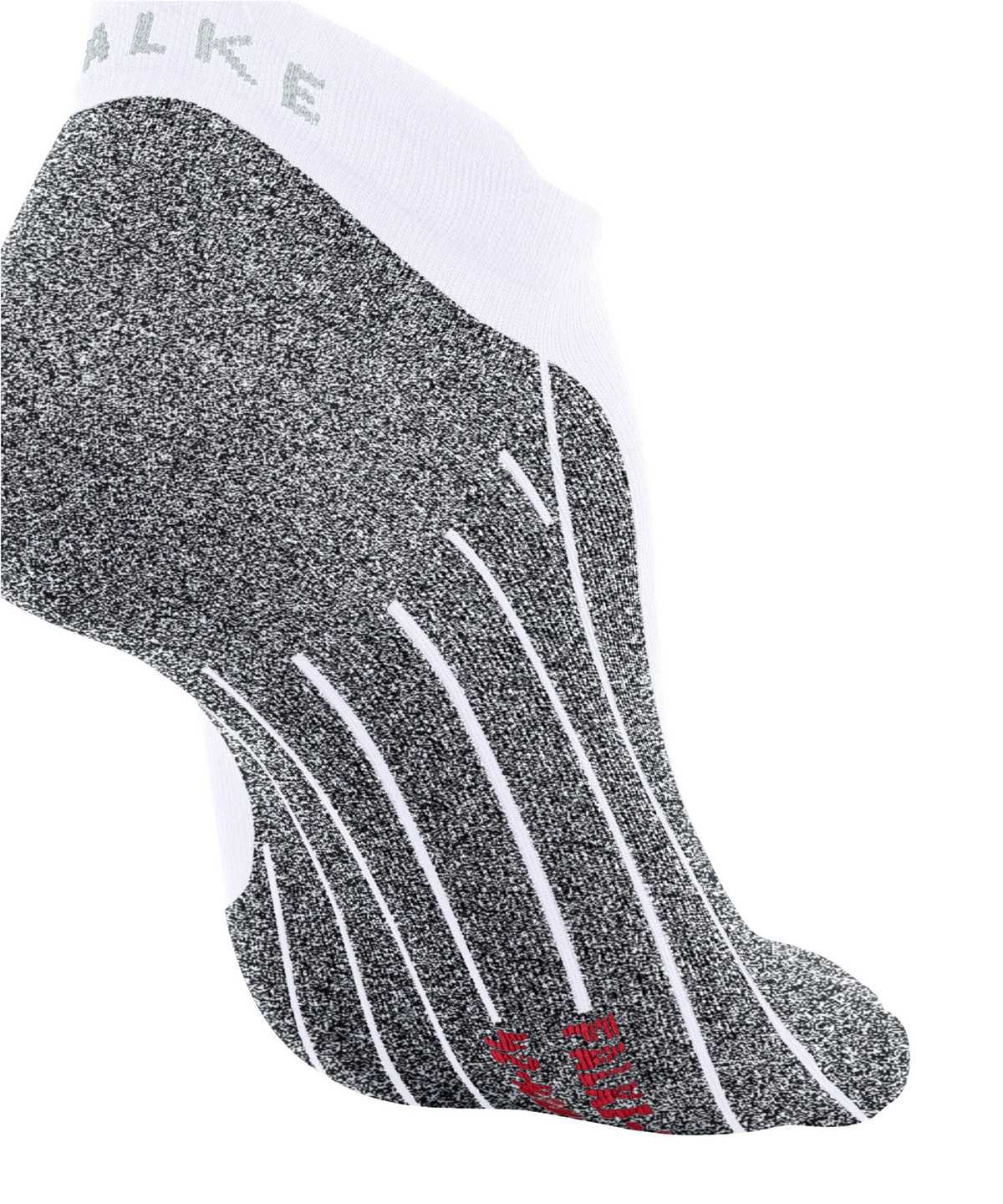 Falke RU4 Light Performance Invisible Running Invisibles Sports Socks Dames Wit | XCI-085247