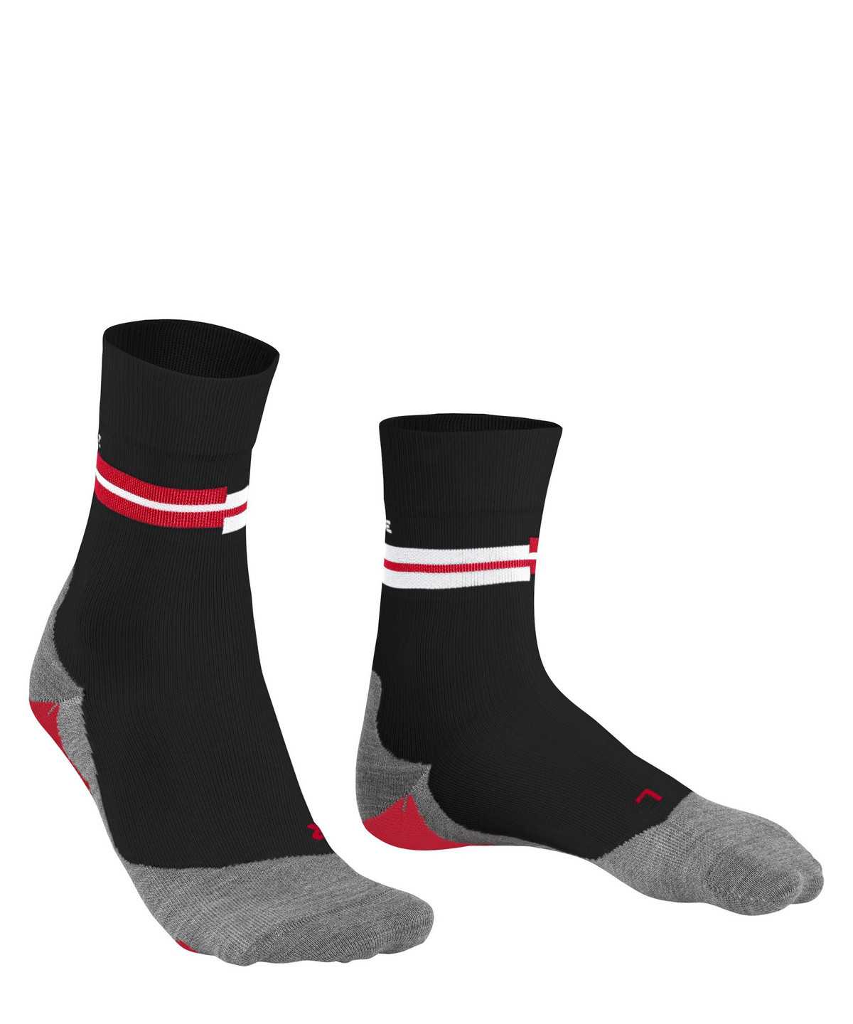 Falke RU5 Race Running Socks Sokken Heren Zwart | PKX-489351