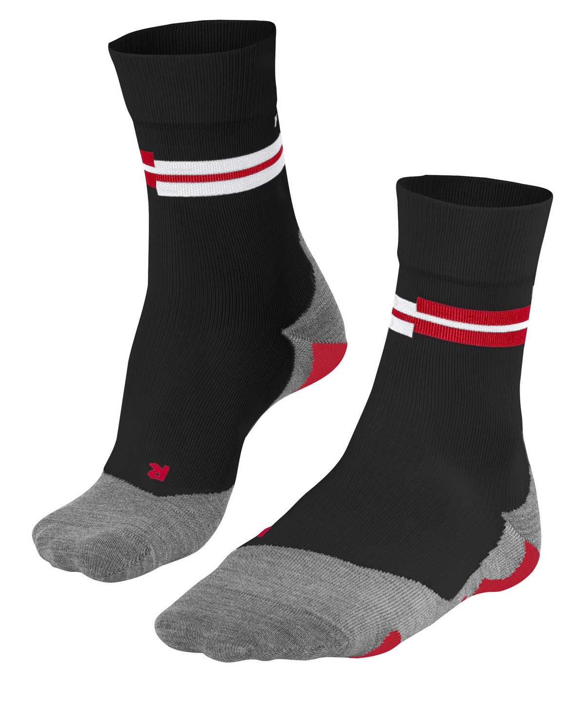 Falke RU5 Race Running Socks Sokken Heren Zwart | PKX-489351