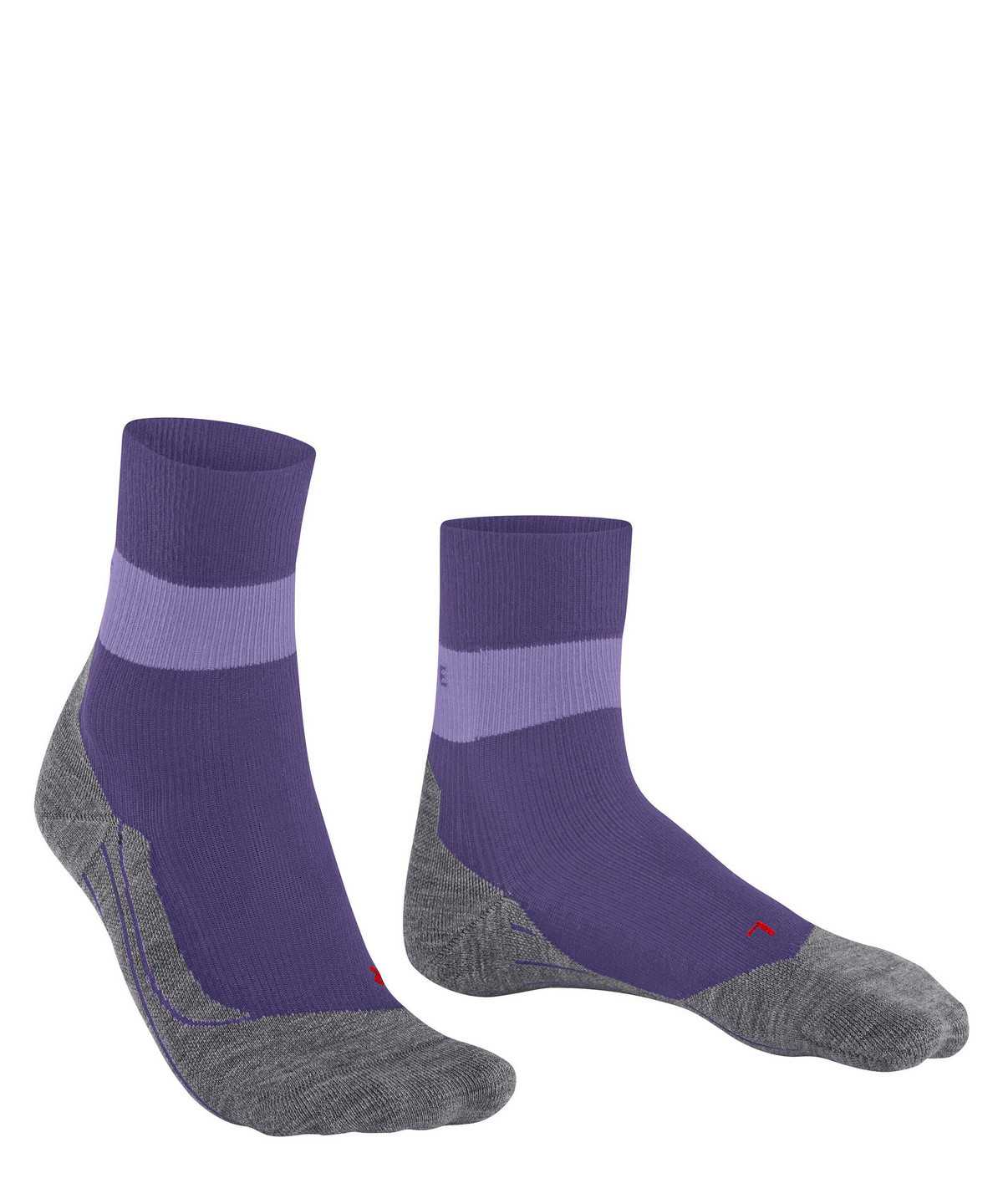 Falke RU Compression Stabilizing Running Socks Sports Socks Dames Paars | FHG-498526